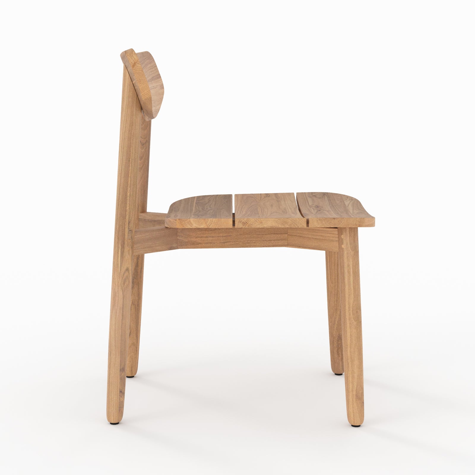 2 sedie da giardino lufy in teak riciclato