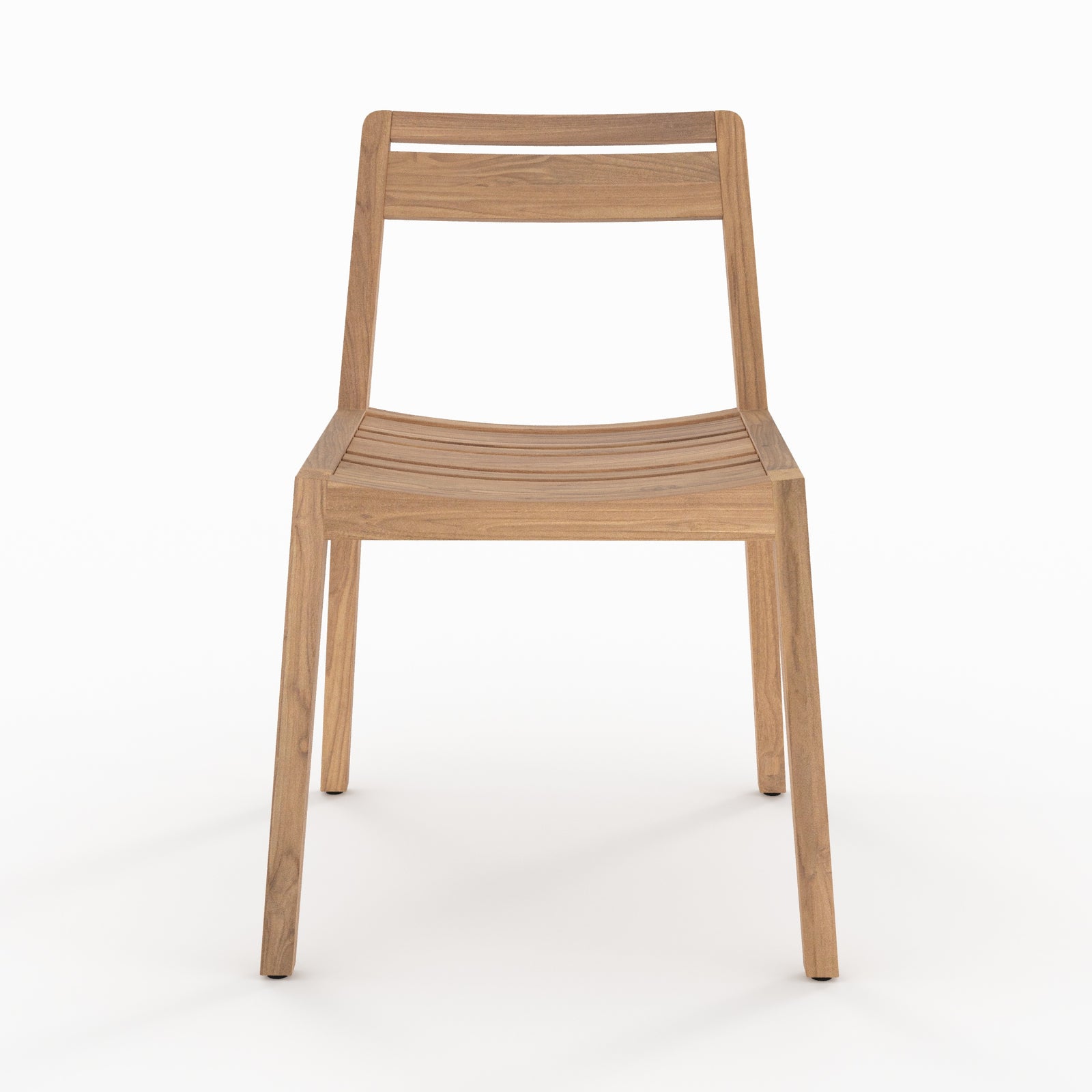 2 chaises de jardin zao en bois de teck recyclé