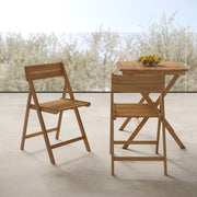 2 chaises pliantes Siquijor acacia