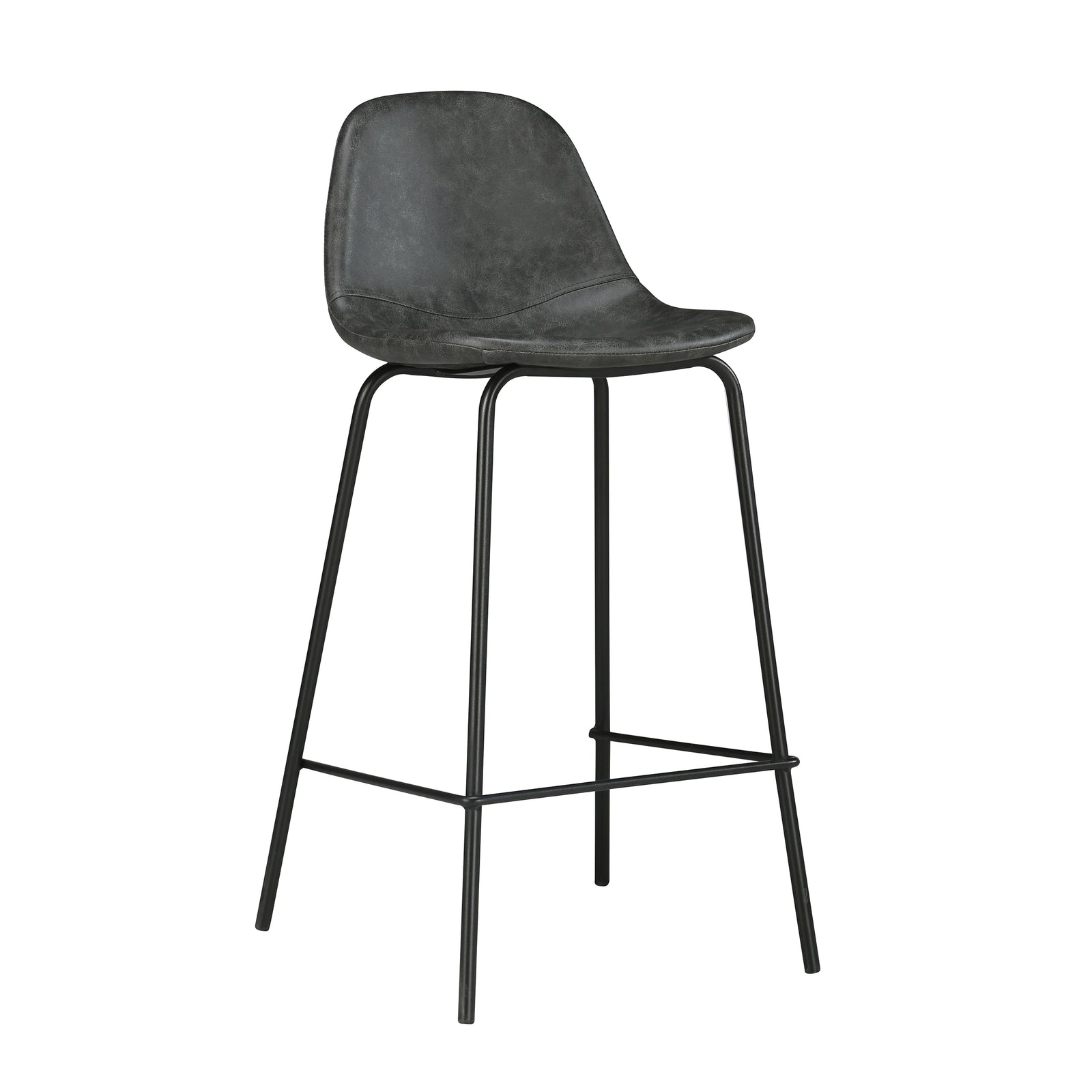 chaise de bar en cuir
