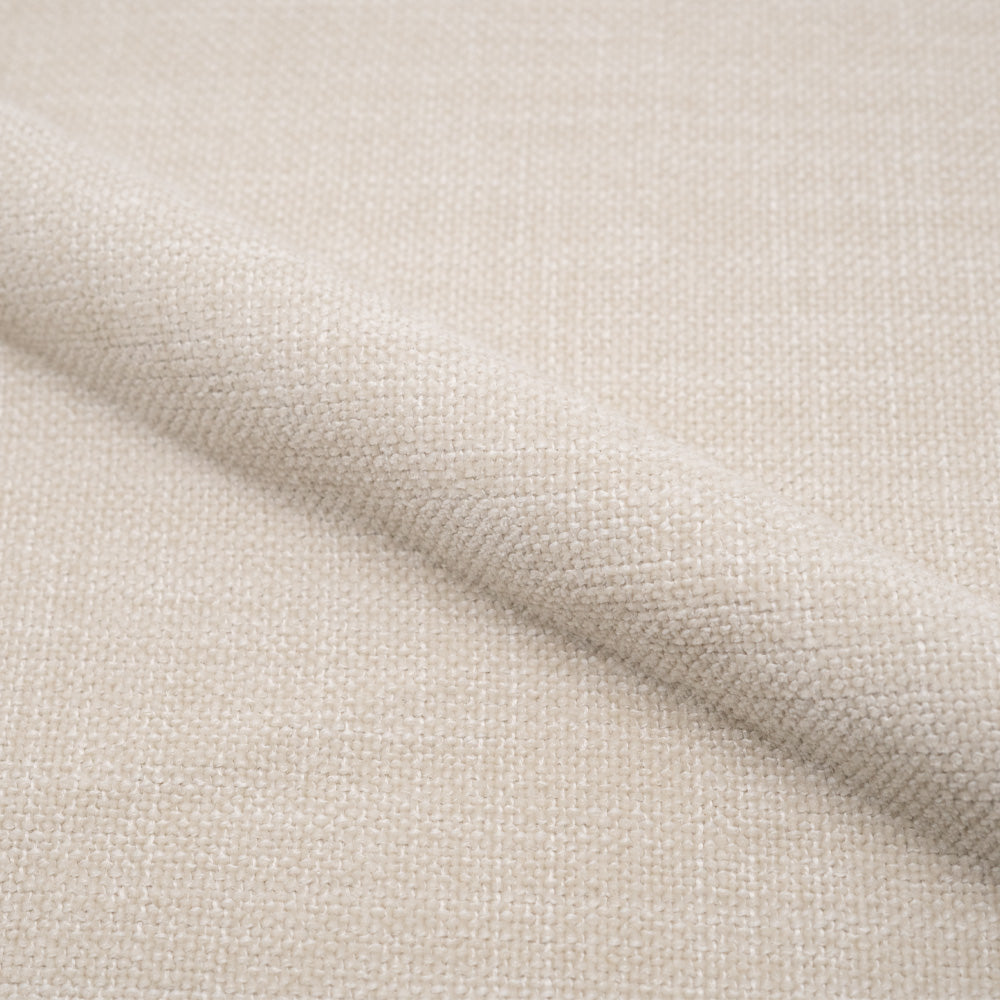 Lote de 2 sillas Marine de tela beige y chapa de madera oscura