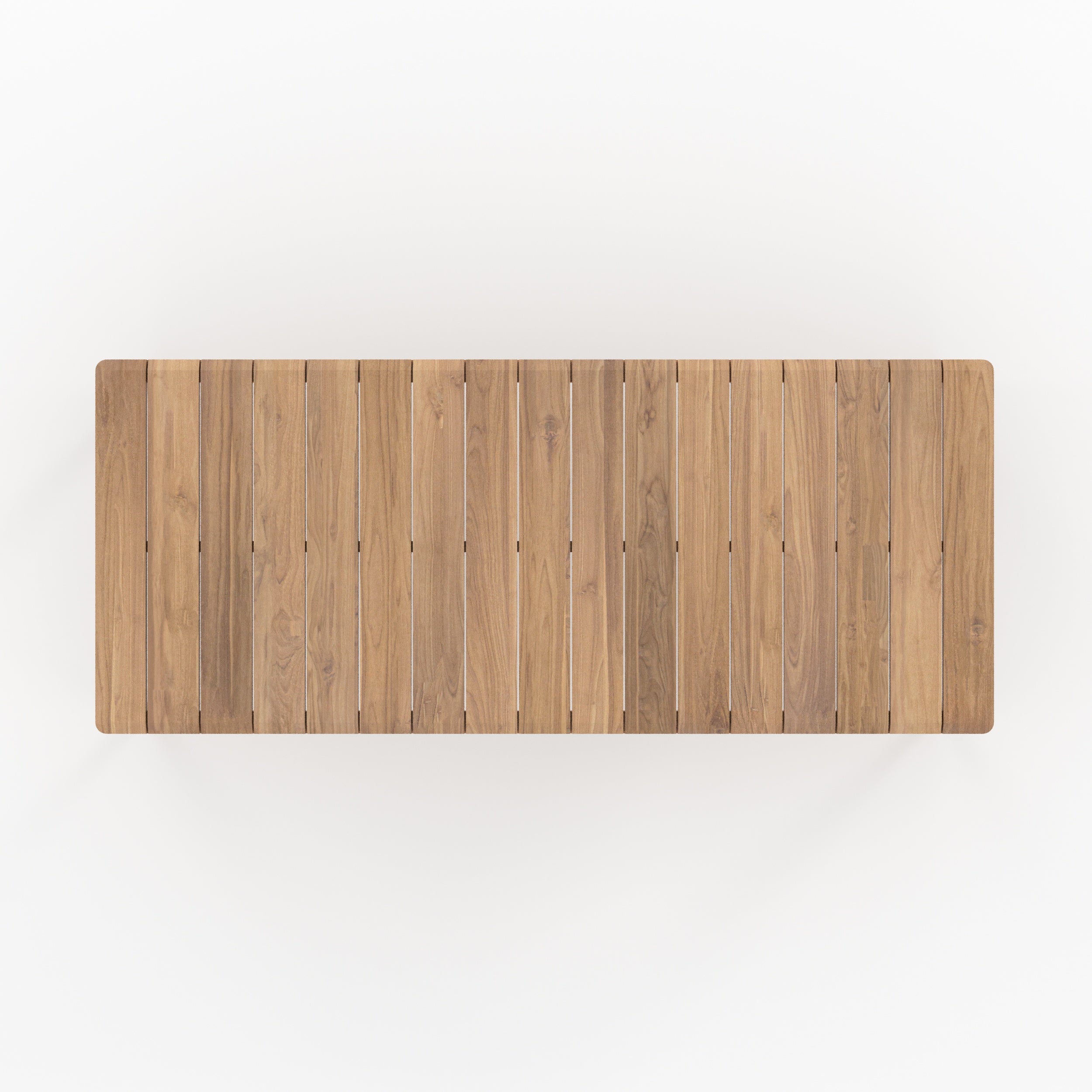 Table jardin nonza en bois de teck recyclé 10 personnes