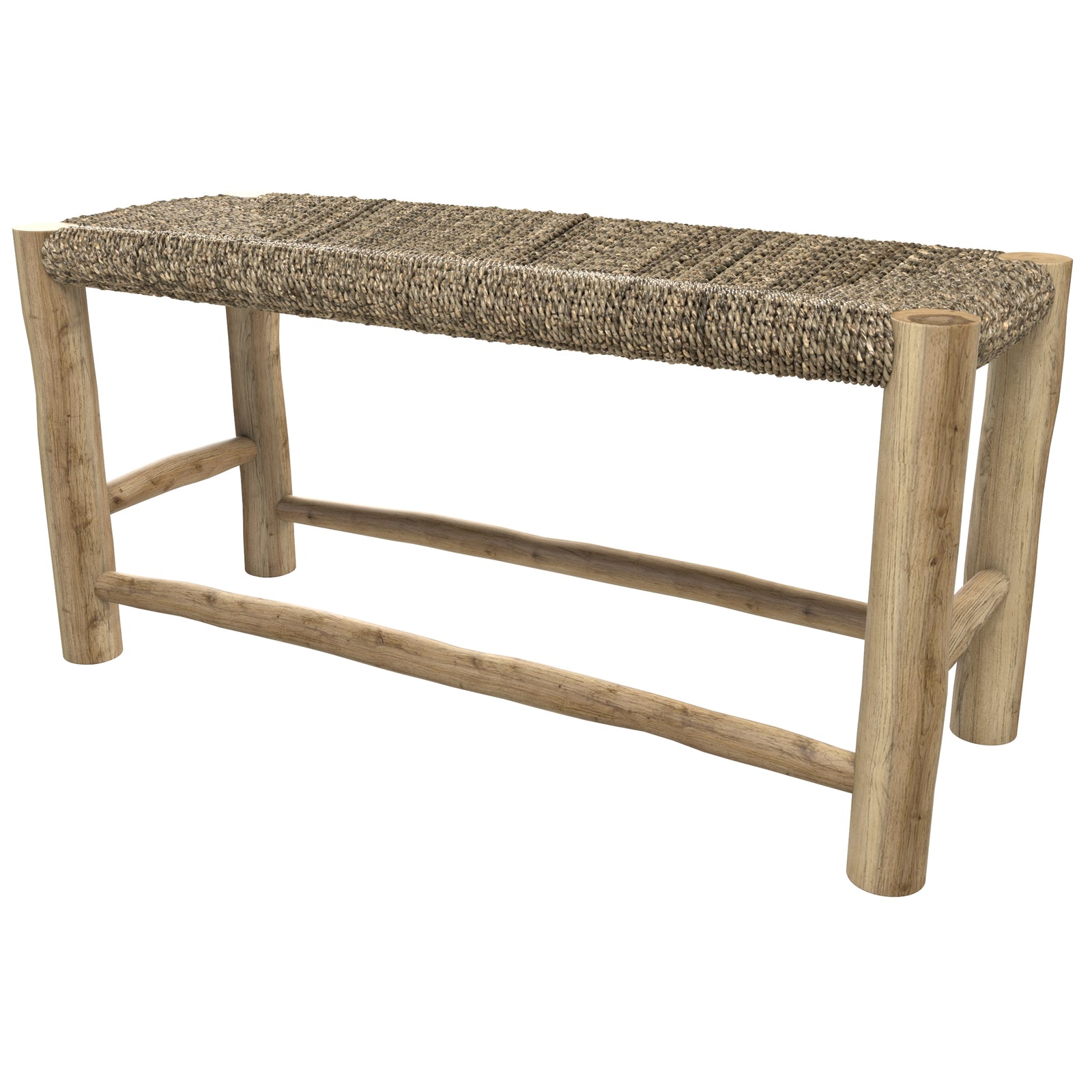 achat banc ethnique tresse