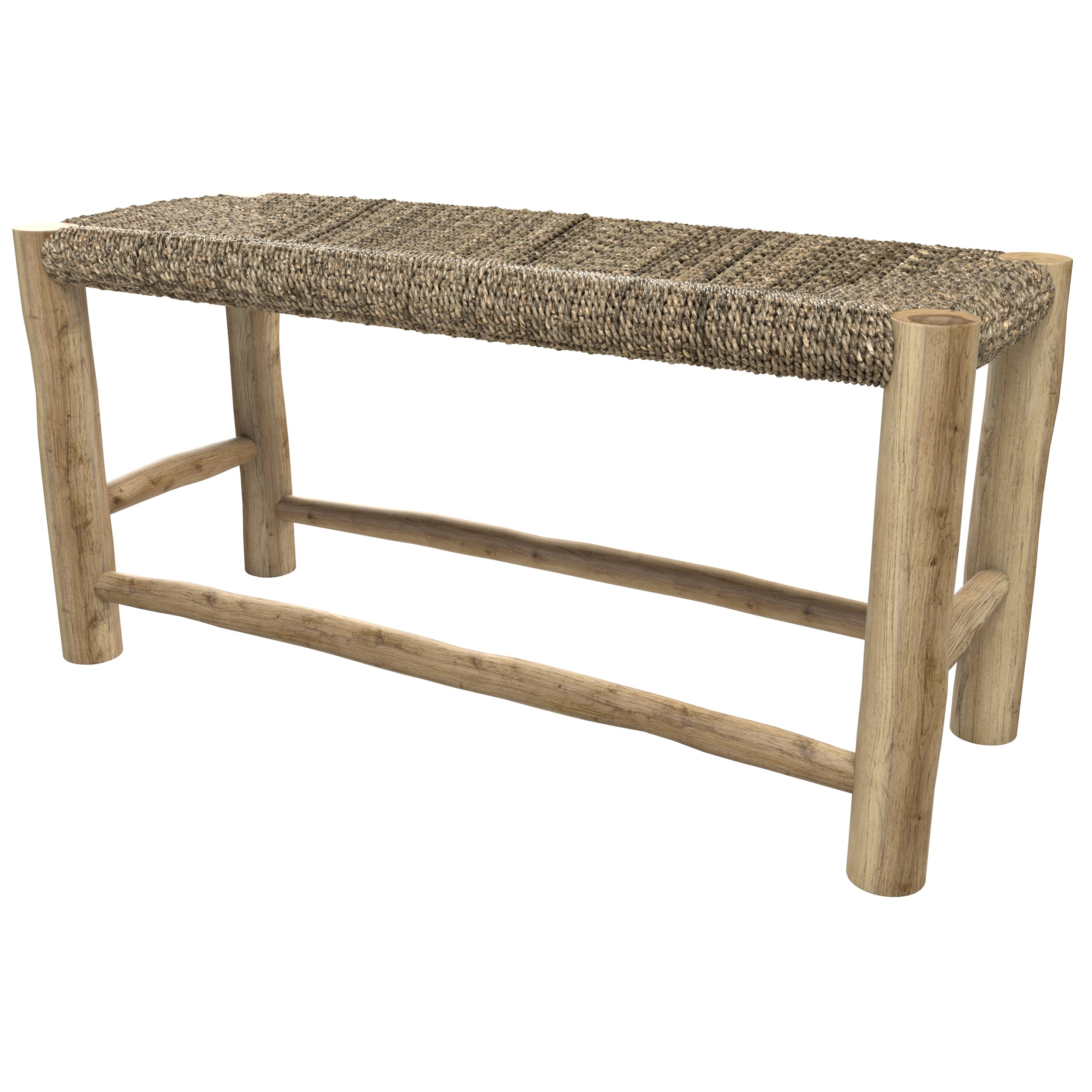 achat banc ethnique tresse