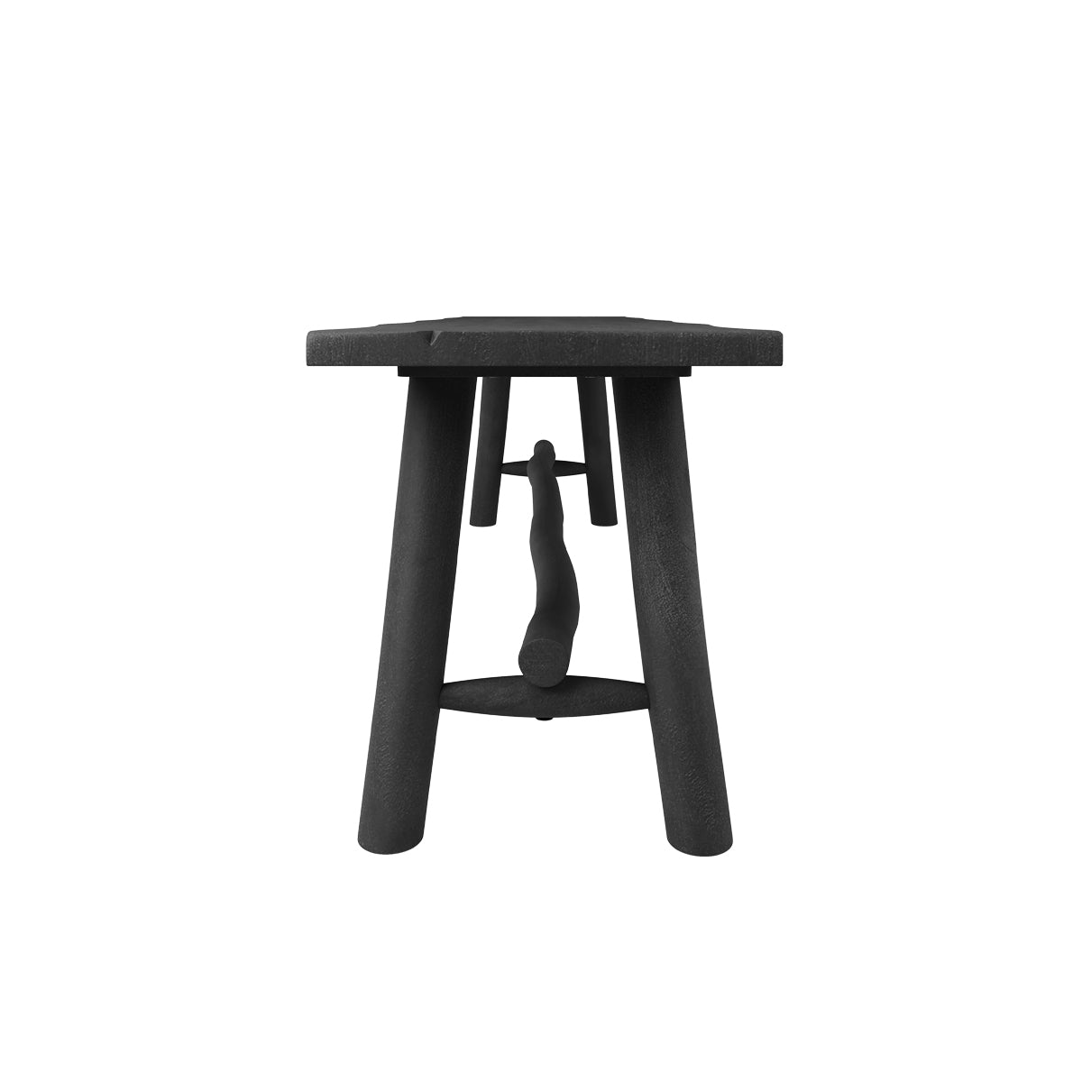 acquisto banca nera toxis 145 cm 3 posti legno di mango