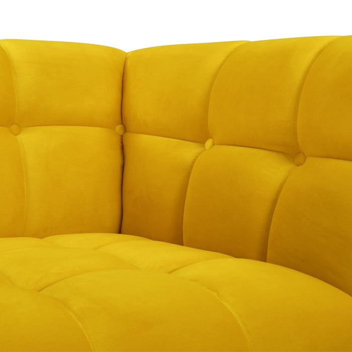 acquisto divano giallo confortevole