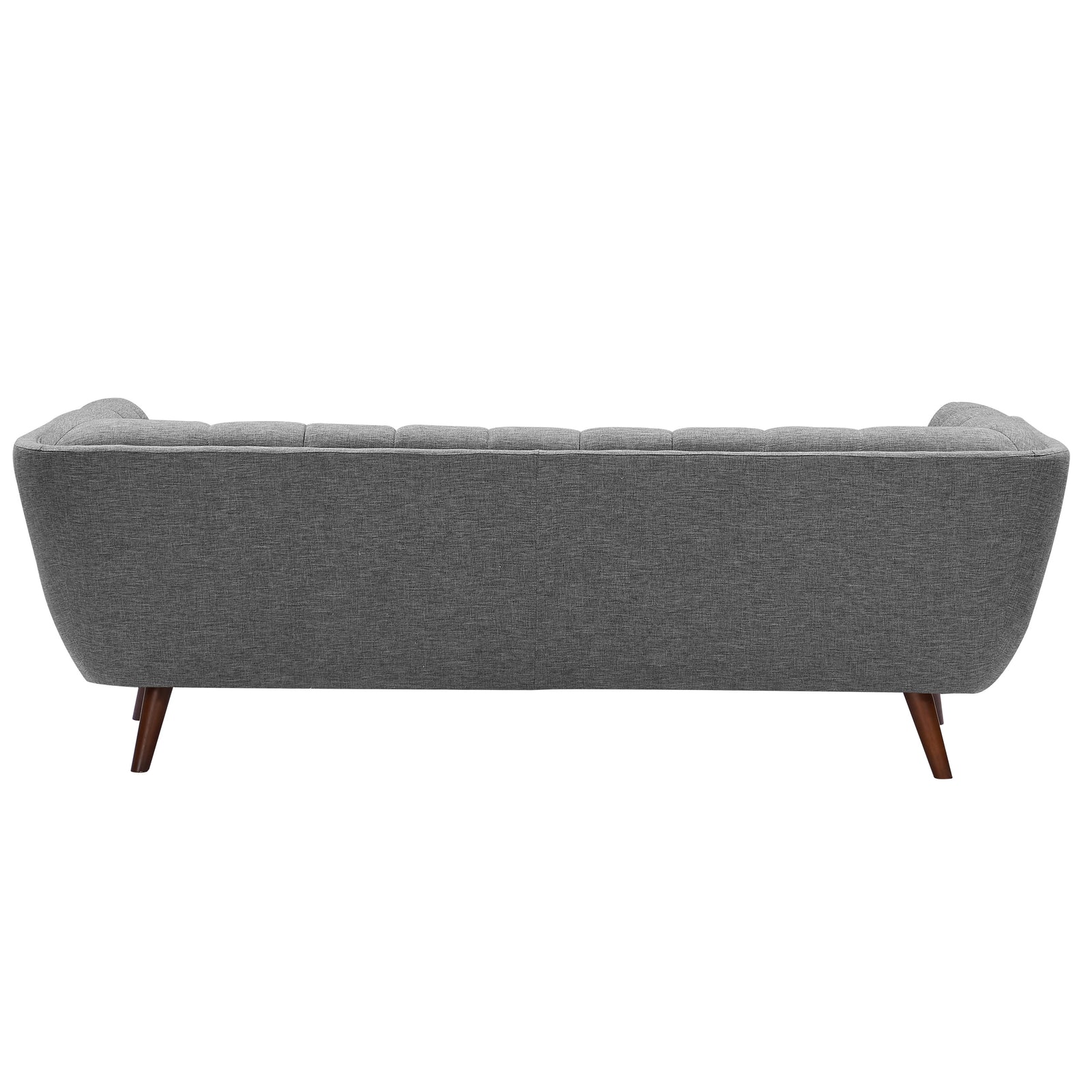 acquisto divano confortevole in tessuto grigio scuro