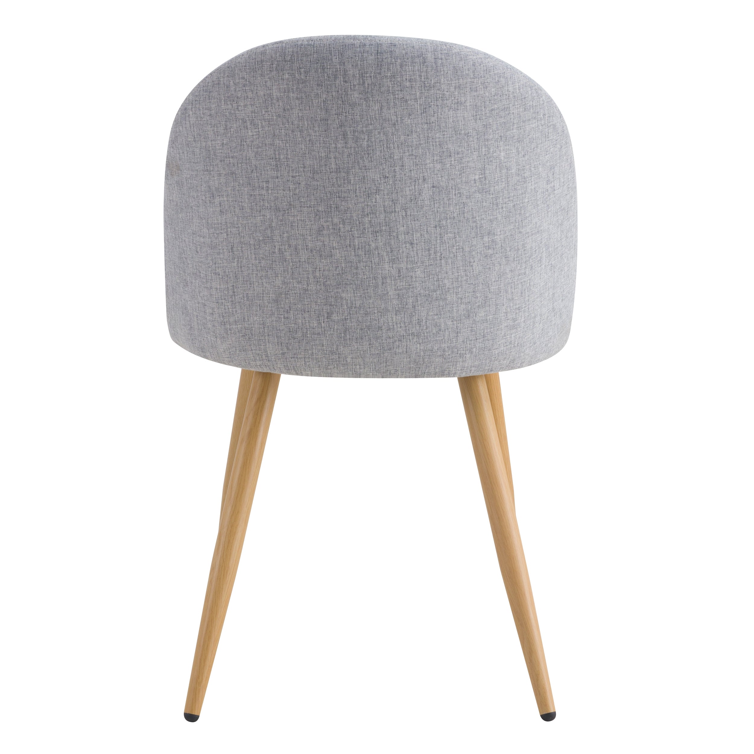 acquisto sedia confortevole seduta in tessuto grigio chiaro