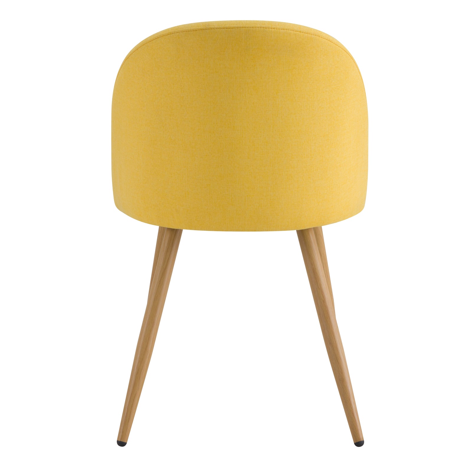 acquisto sedia comoda seduta in tessuto giallo