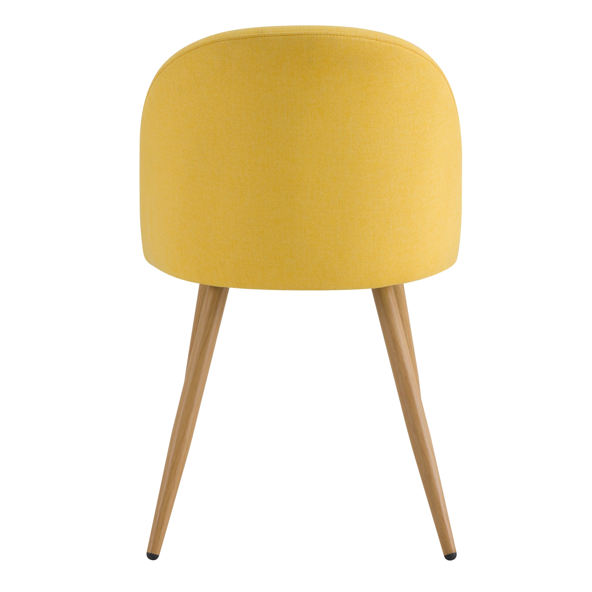 acquisto sedia comoda seduta in tessuto giallo
