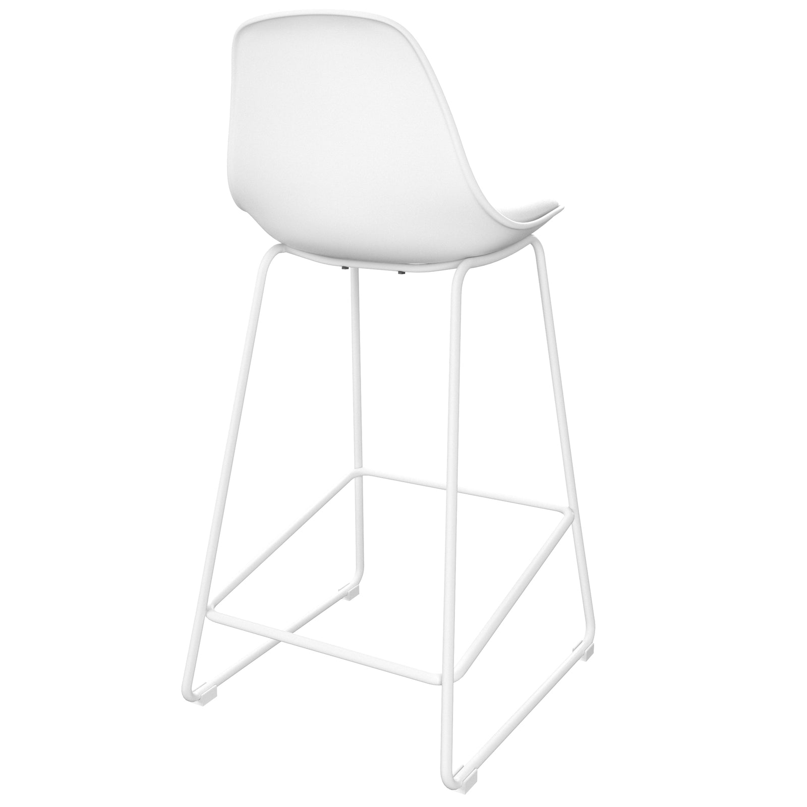 acquisto sedia da bar bianca