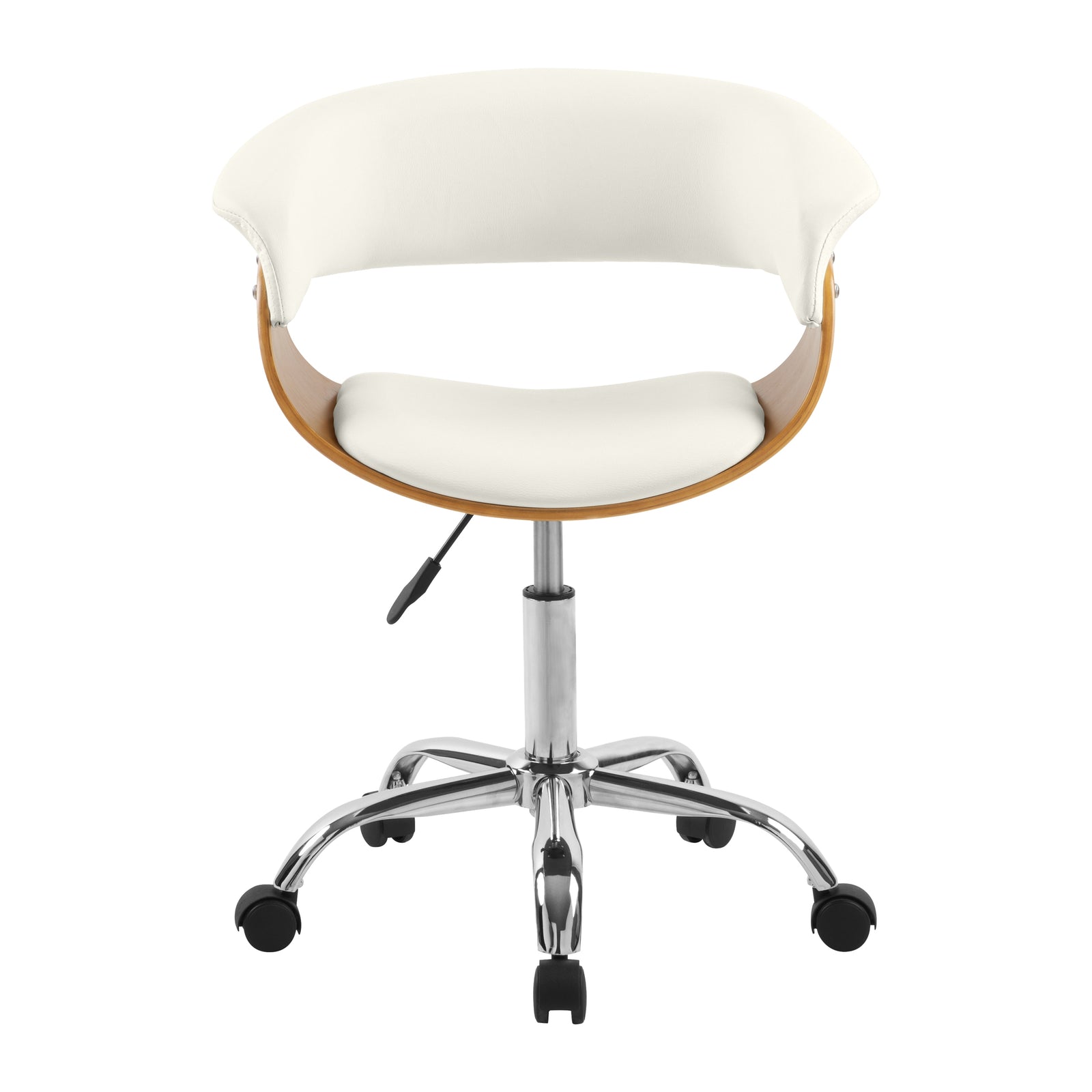 acquisto sedia da ufficio in legno e similpelle