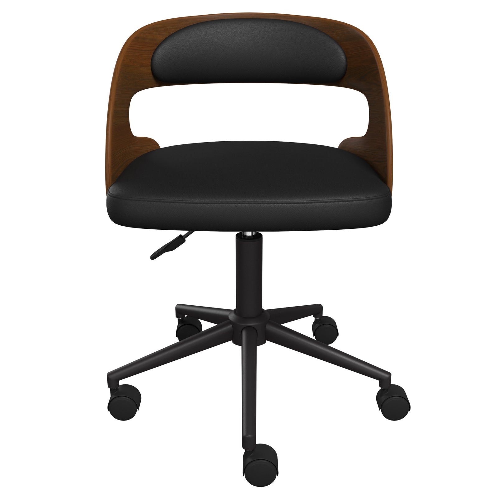 achat chaise de bureau en bois et synthetique