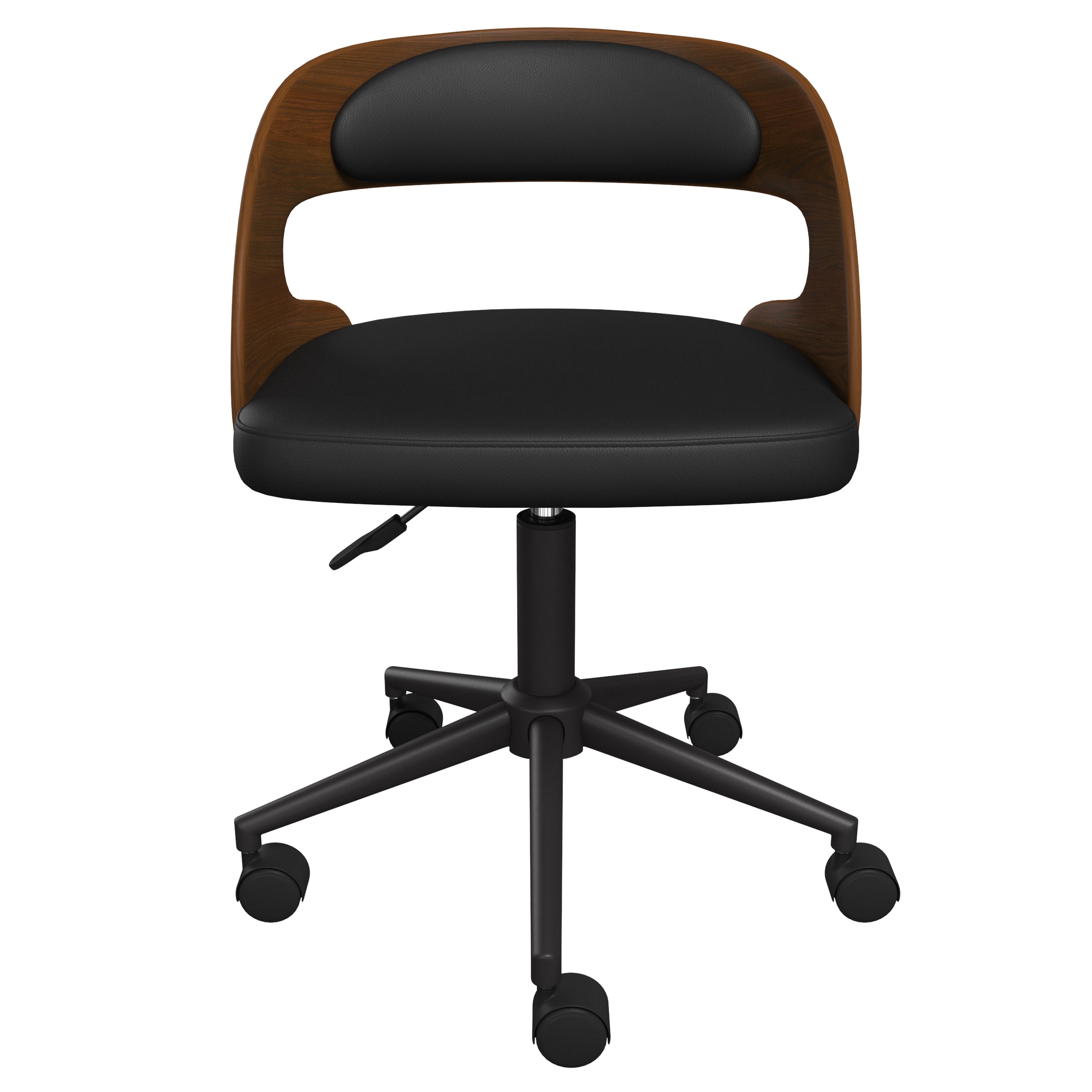 achat chaise de bureau en bois et synthetique