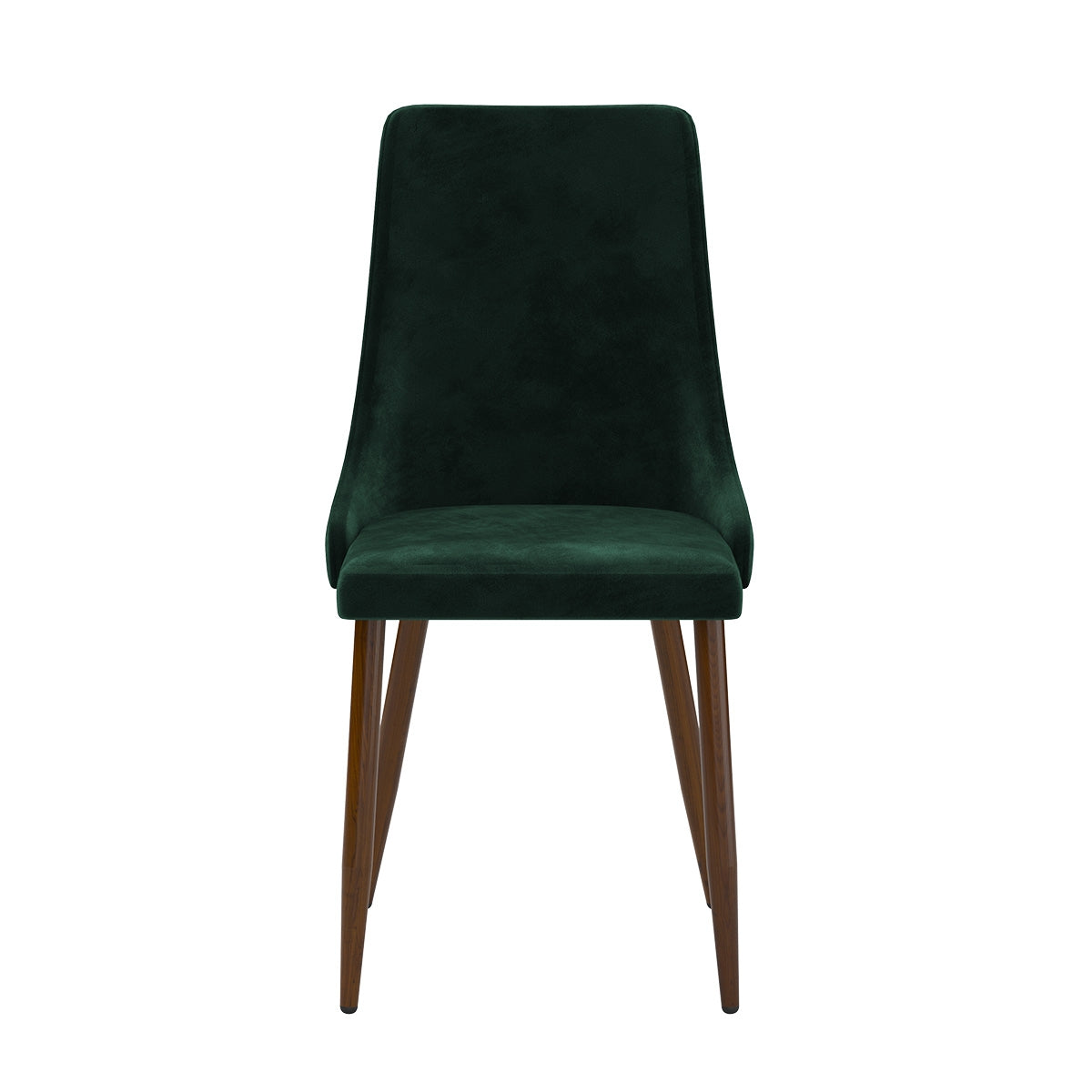 acquisto di sedia di design in velluto verde
