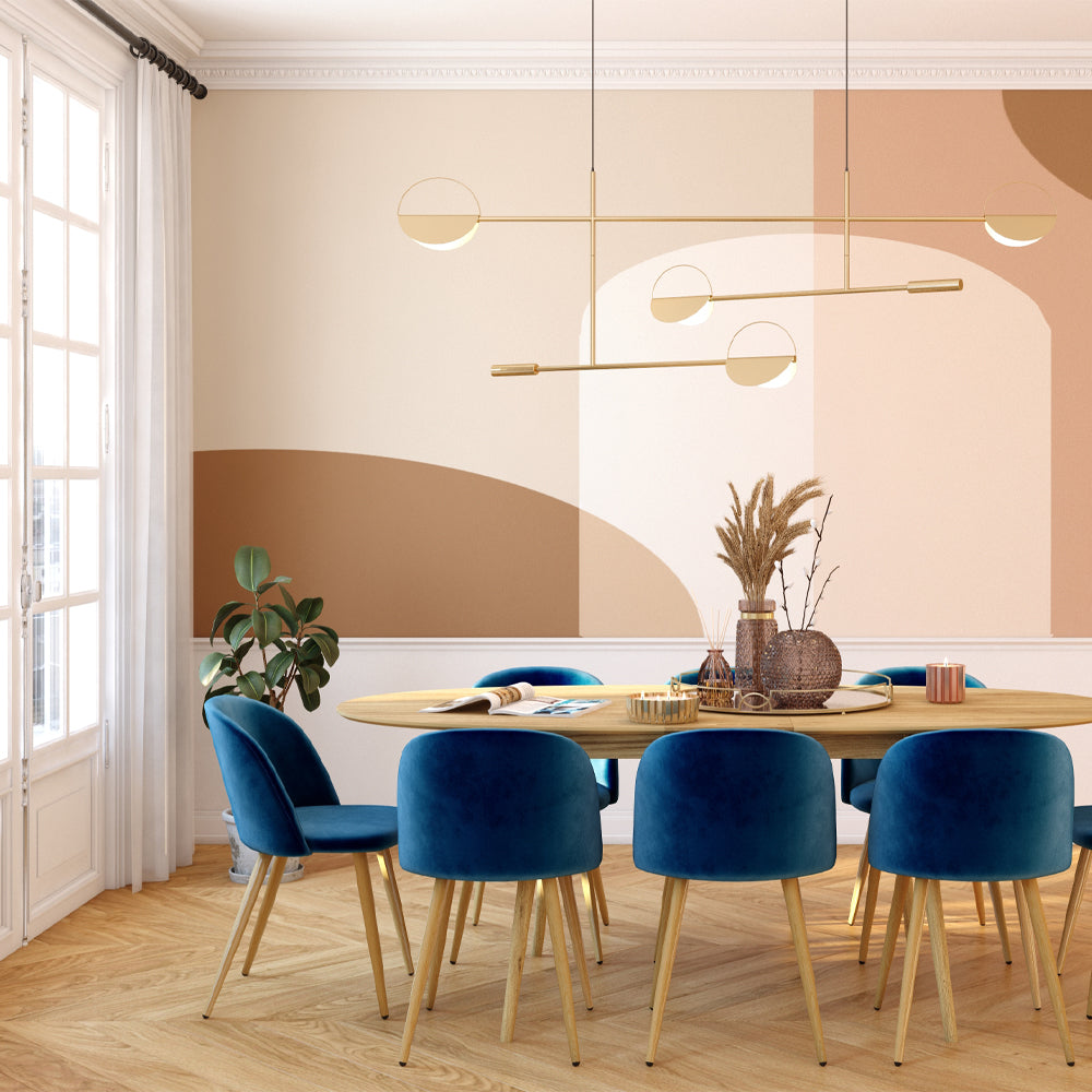 acquisto una sedia di design in velluto blu