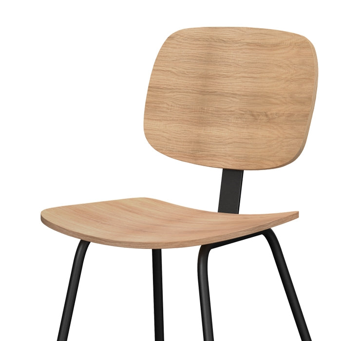 acquisto sedia design vintage legno metallo