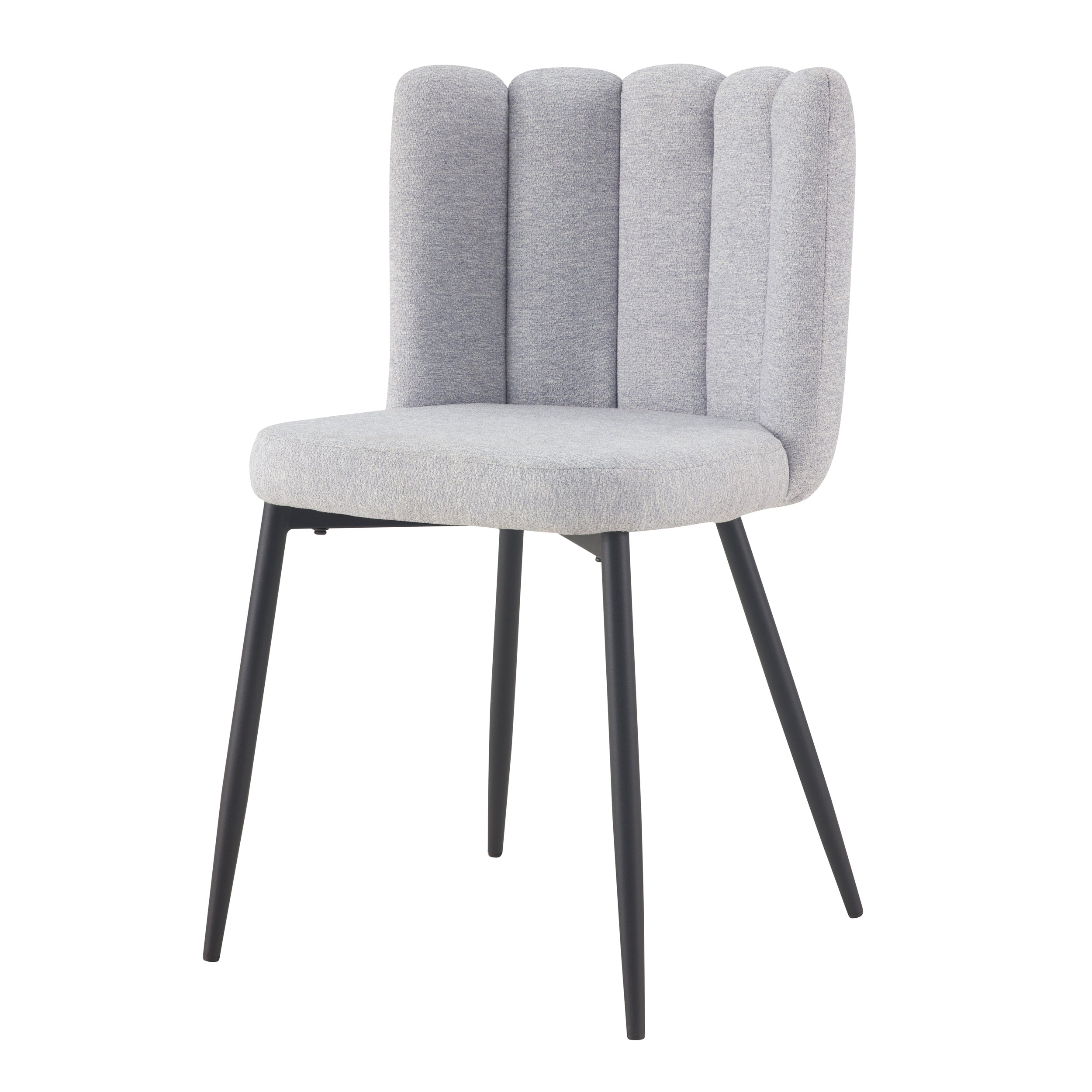 achat chaise grise en tissu chine