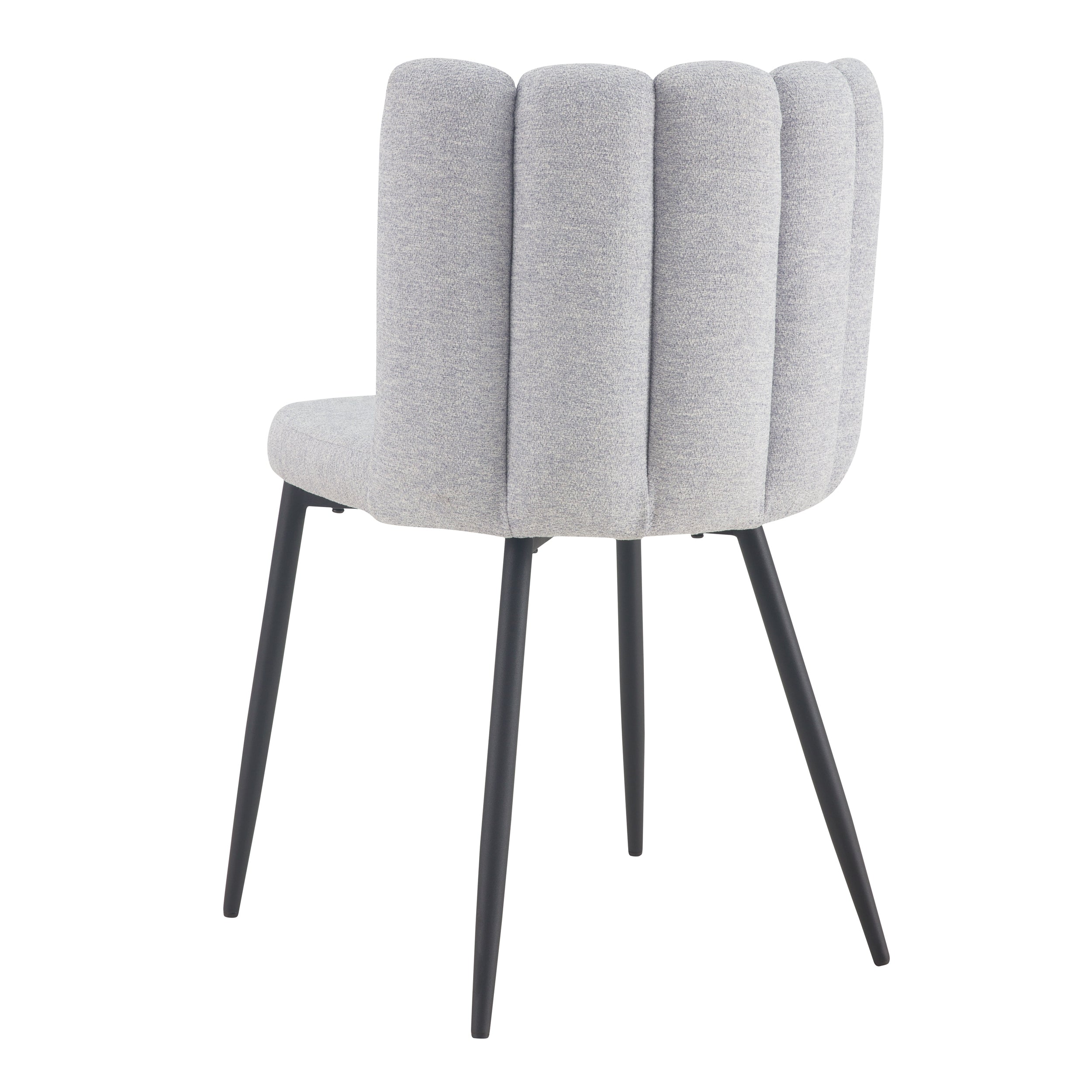 achat chaise lot de 2 gris chine