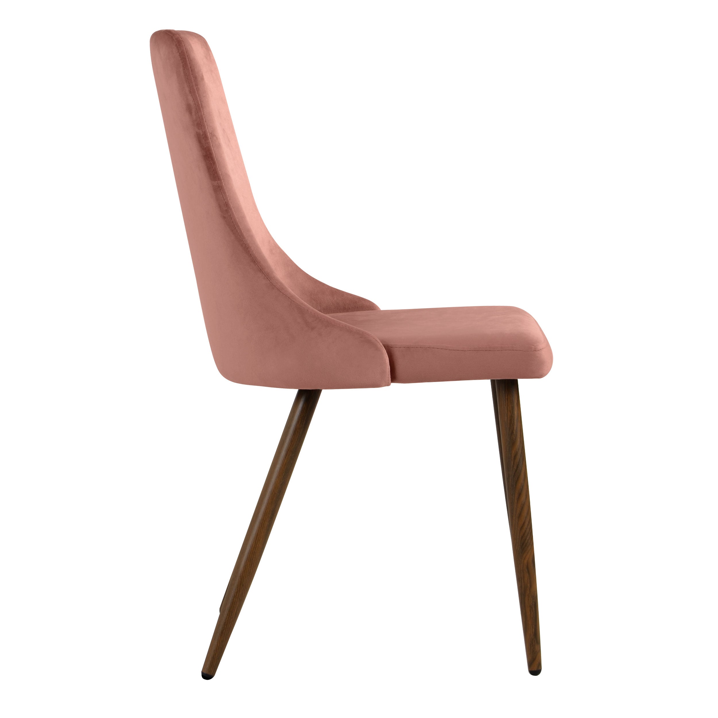 acquisto sedia rosa in velluto