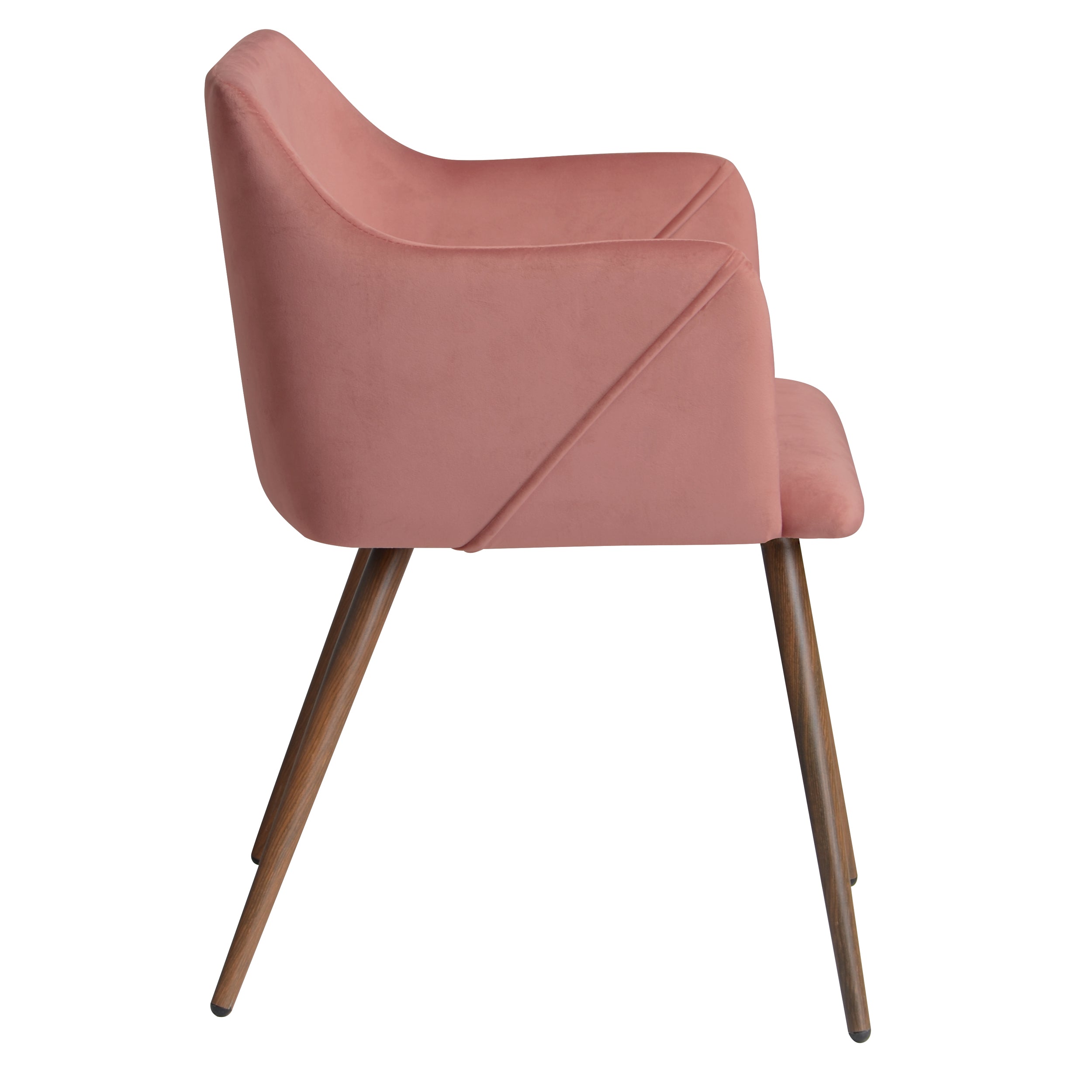 acquisto sedie rosa in velluto art deco