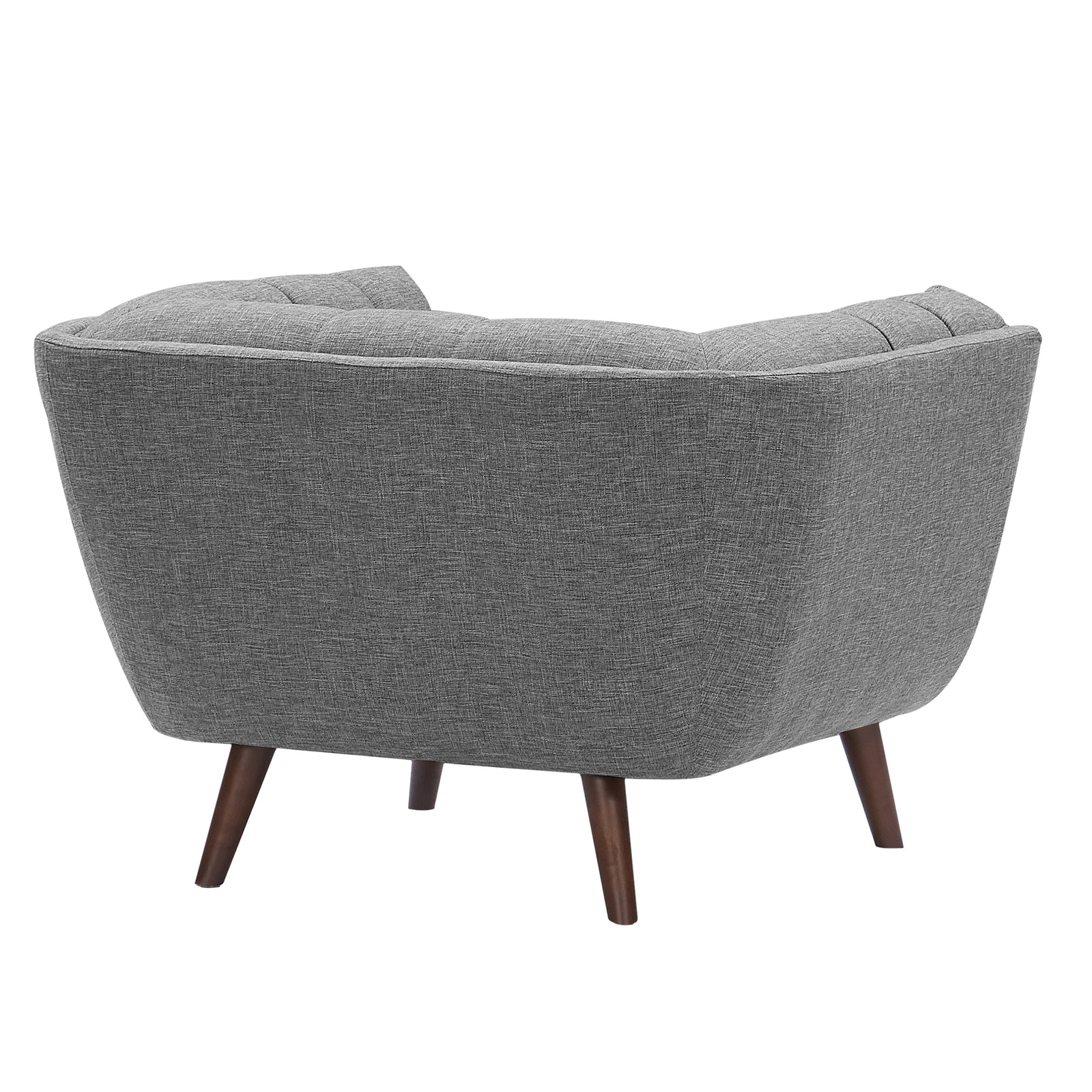 acquisto sedia design grigia tessuto
