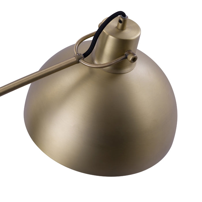 acquisto lampada da terra ad arco in metallo dorato