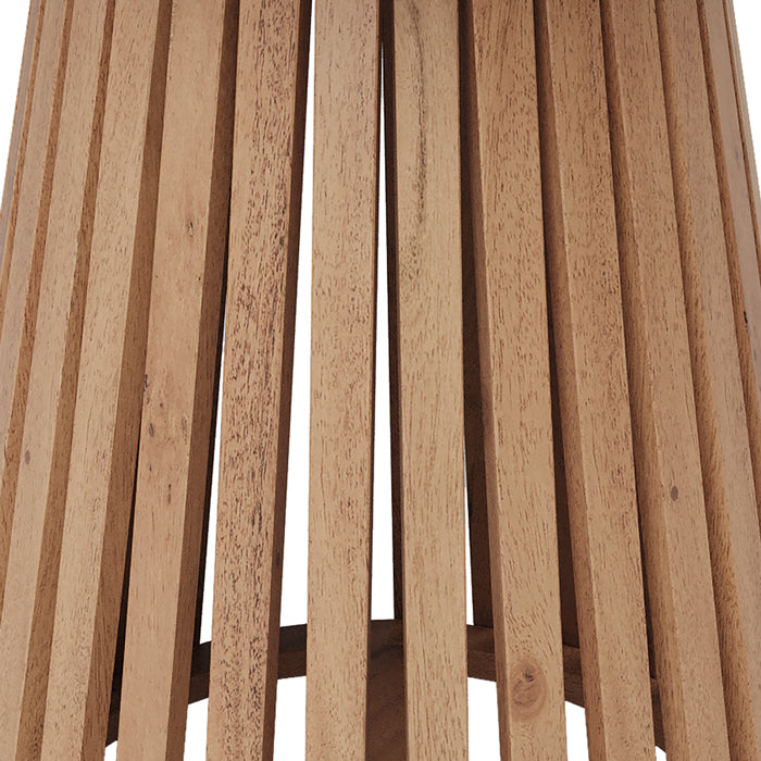 acquisto tavolo d'appoggio rotondo in legno di acacia
