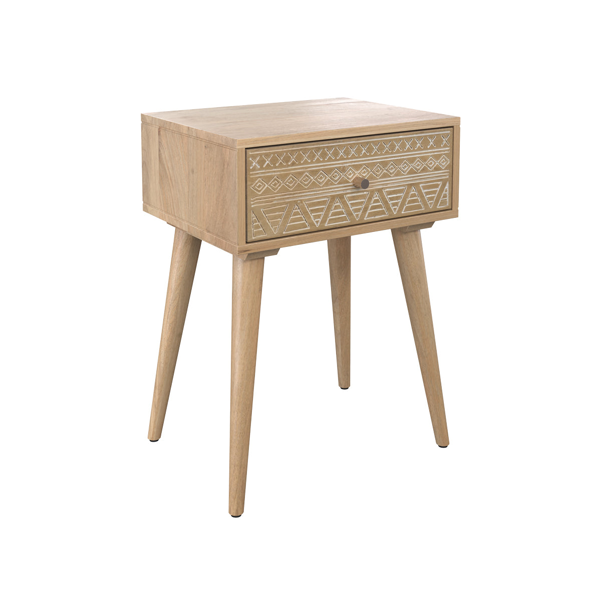 acquisto di un comodino in legno di mango