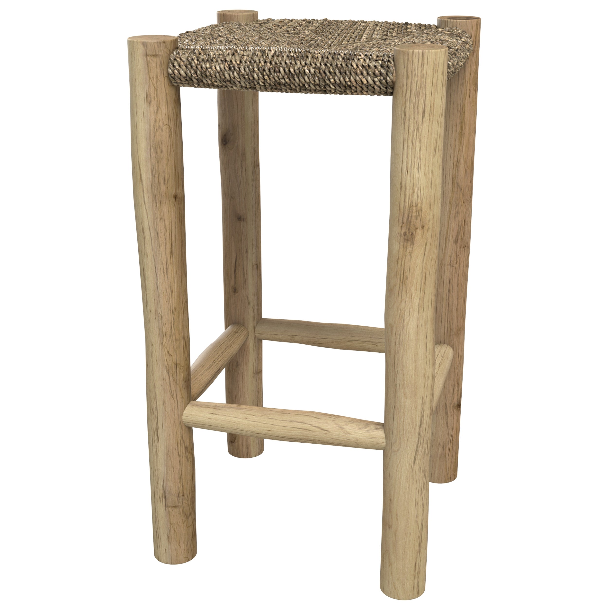 achat tabouret de bar en teck