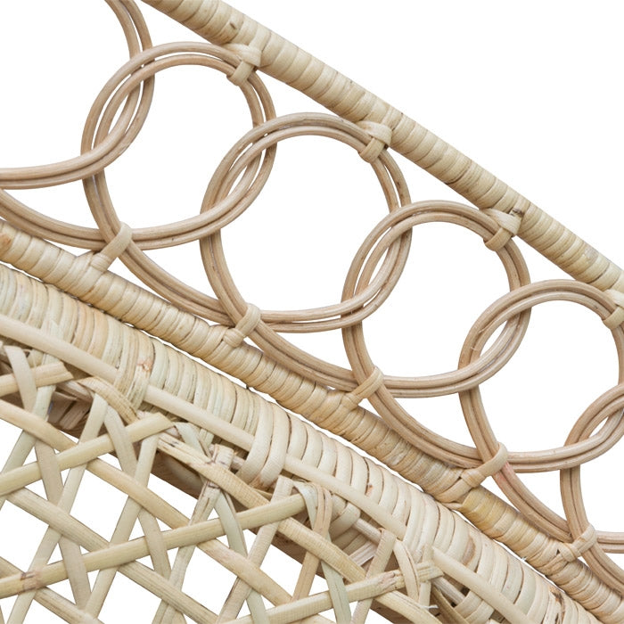 acquisto testata letto in rattan 188 cm