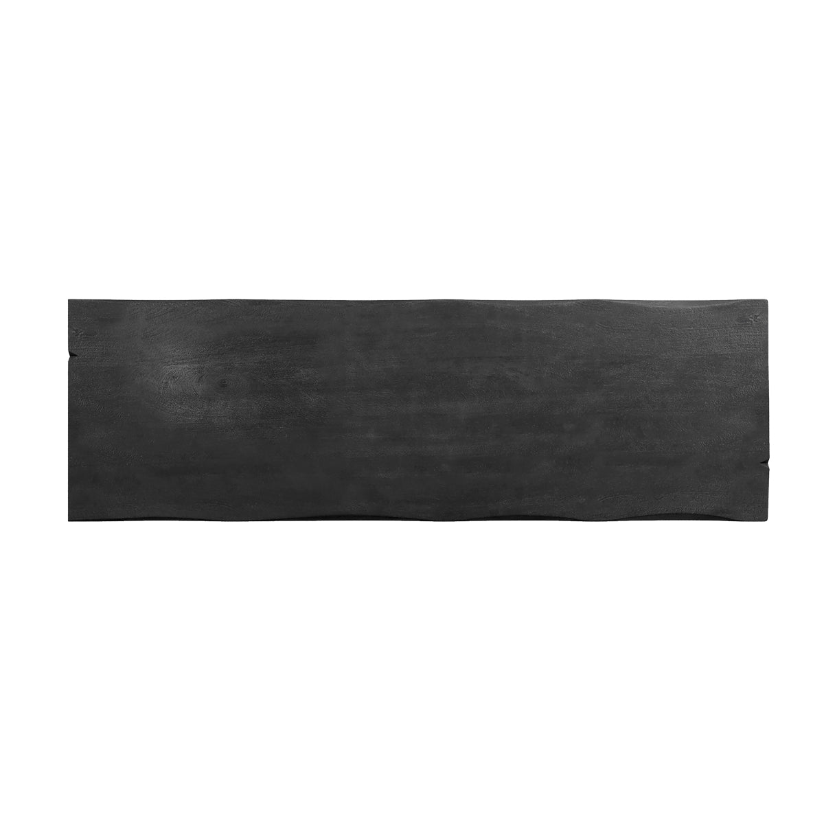 acquistare panchina nera toxis 110 cm due posti in legno di mango_2_