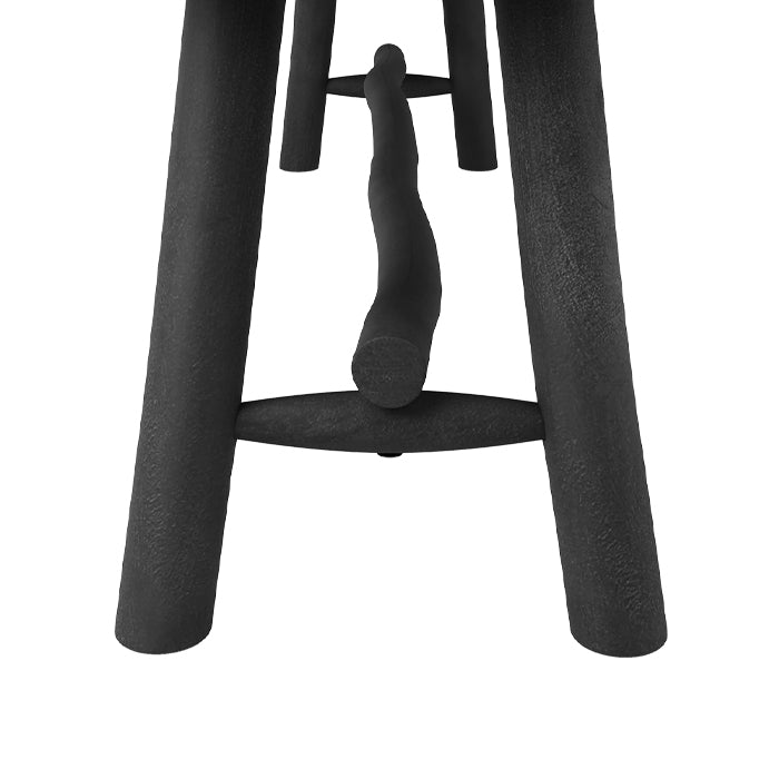 comprare panca nera toxis 145 cm legno di mango 3 posti