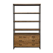 acheter bibliotheque bois et metal
