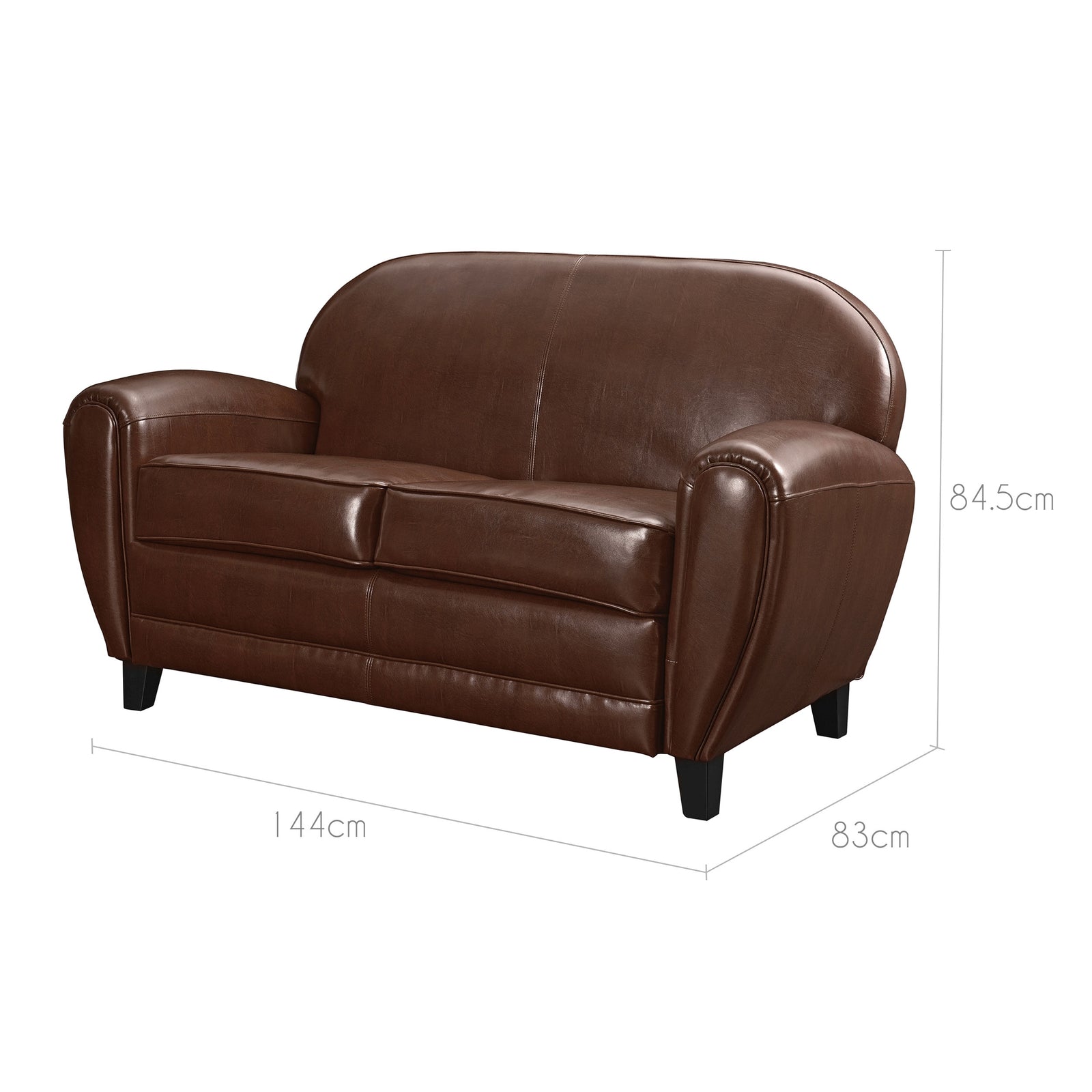 comprare divano club 2 posti