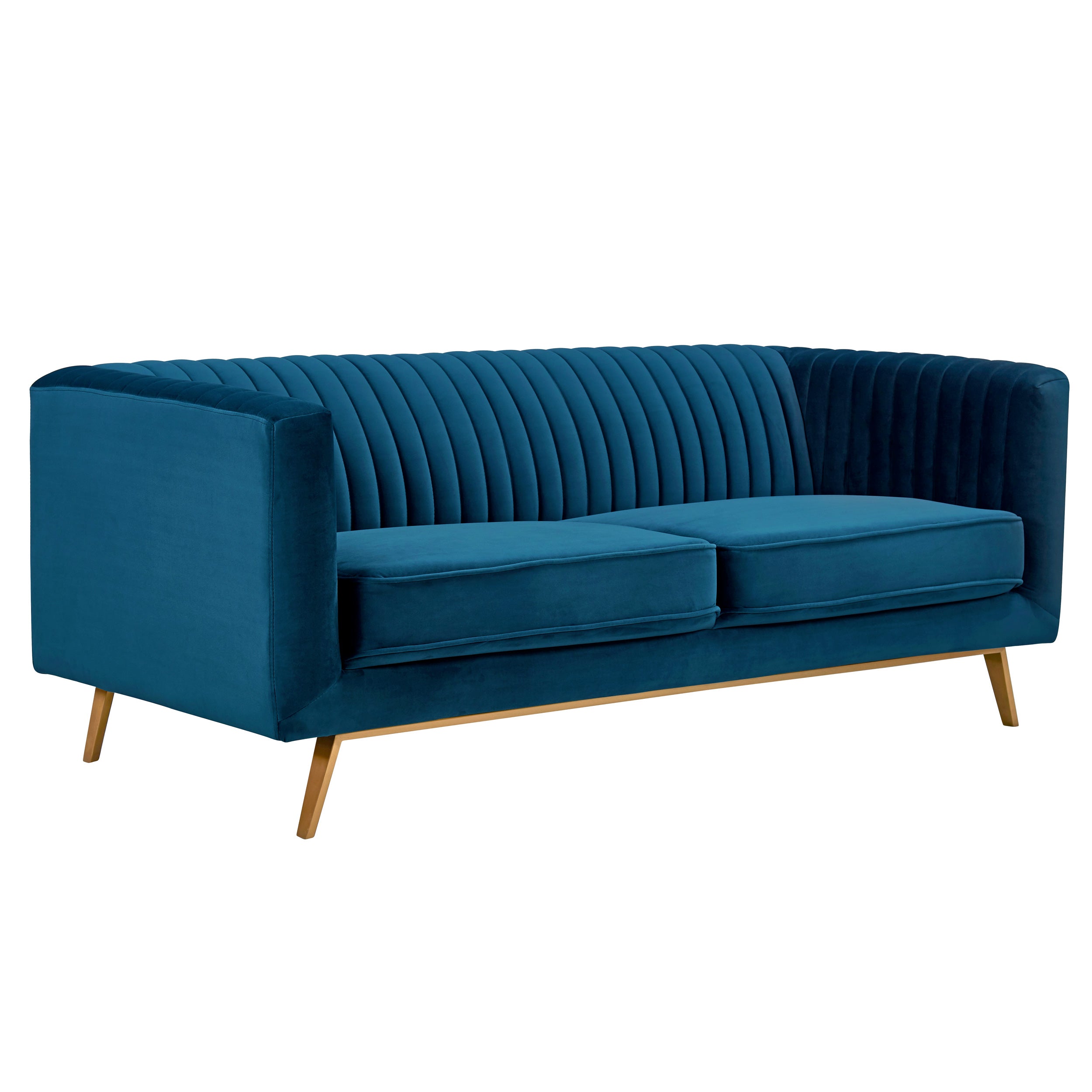 comprare divano comodo blu