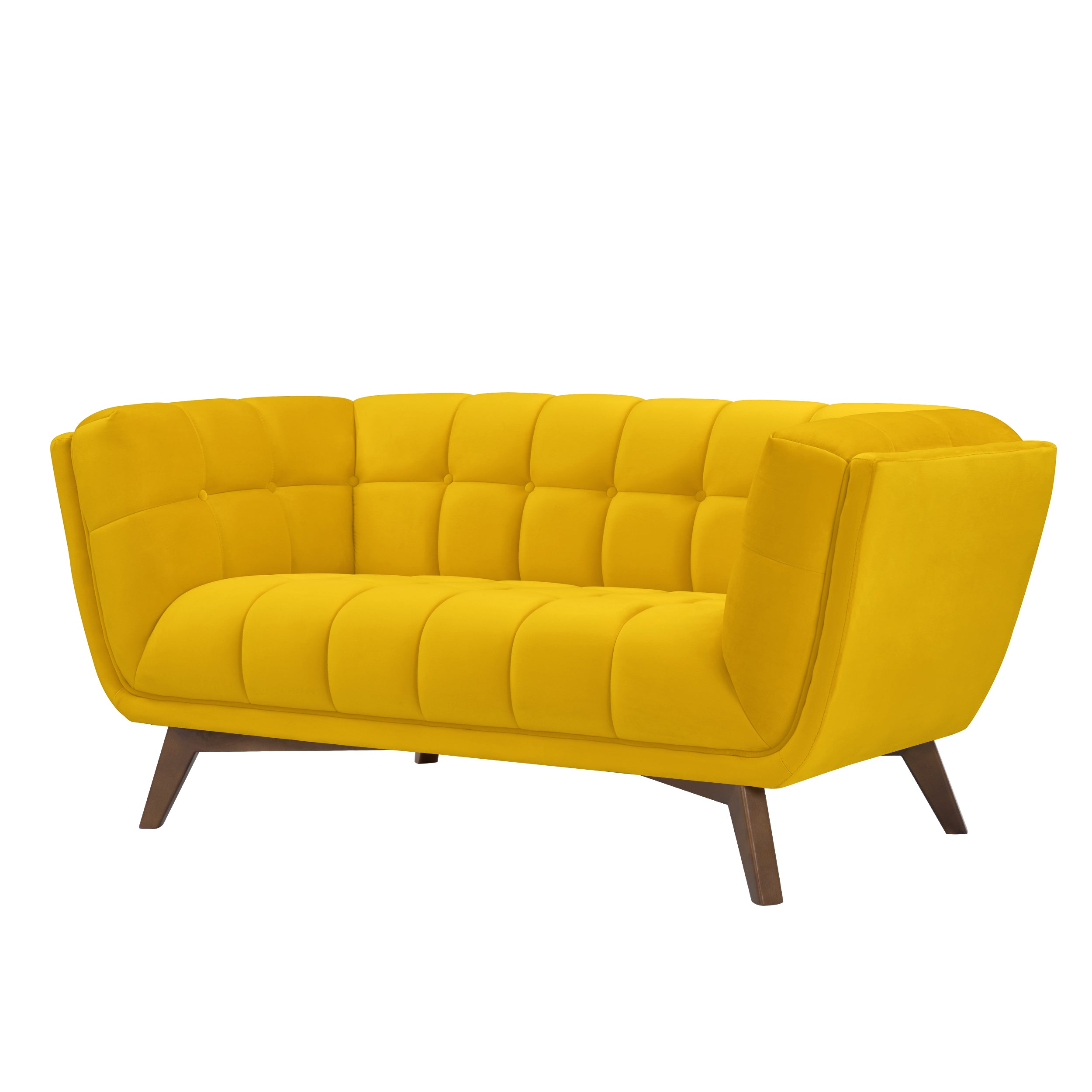 comprare divano comodo giallo