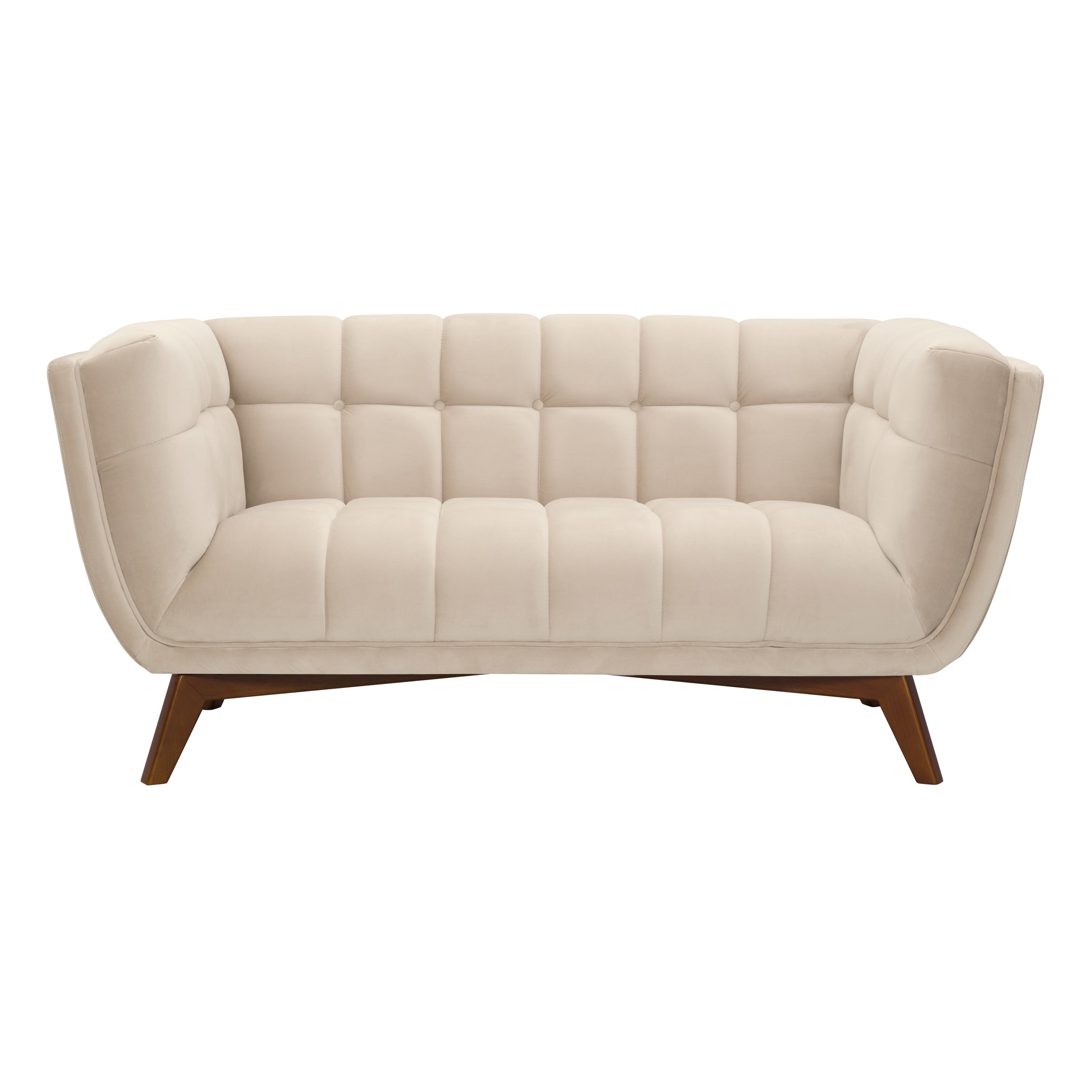 acheter canape en velours beige molletonne