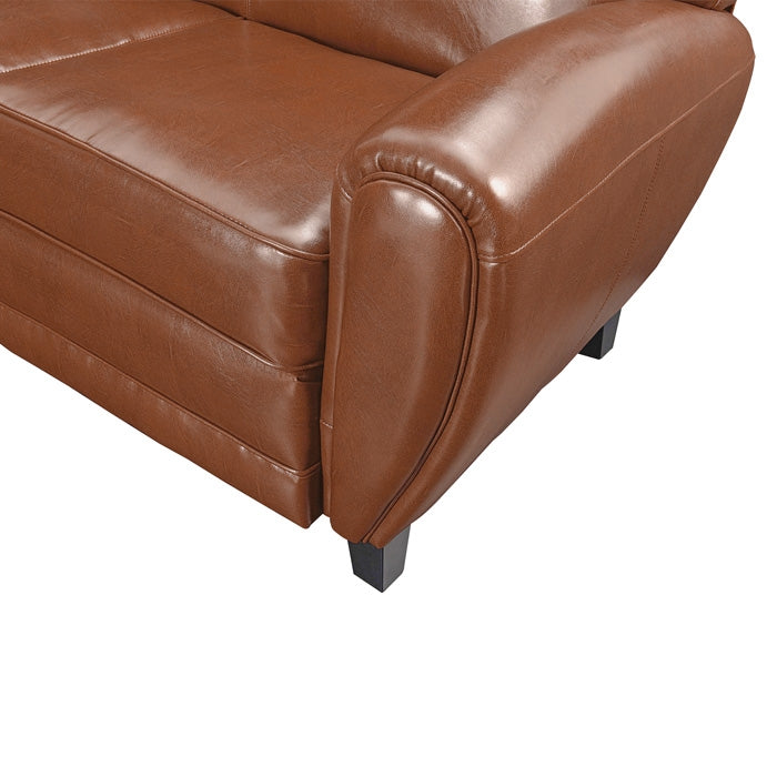 acquistare divano vintage 2 posti marrone