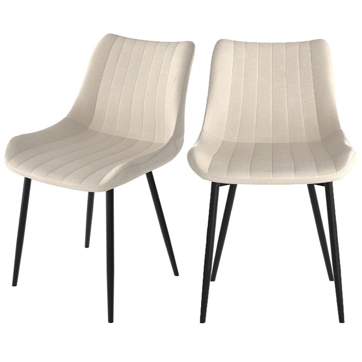 acheter chaise beige killi tissu