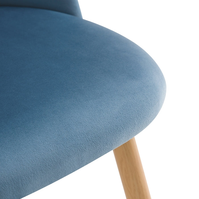 acquistare sedia confortevole piedi in metallo effetto legno