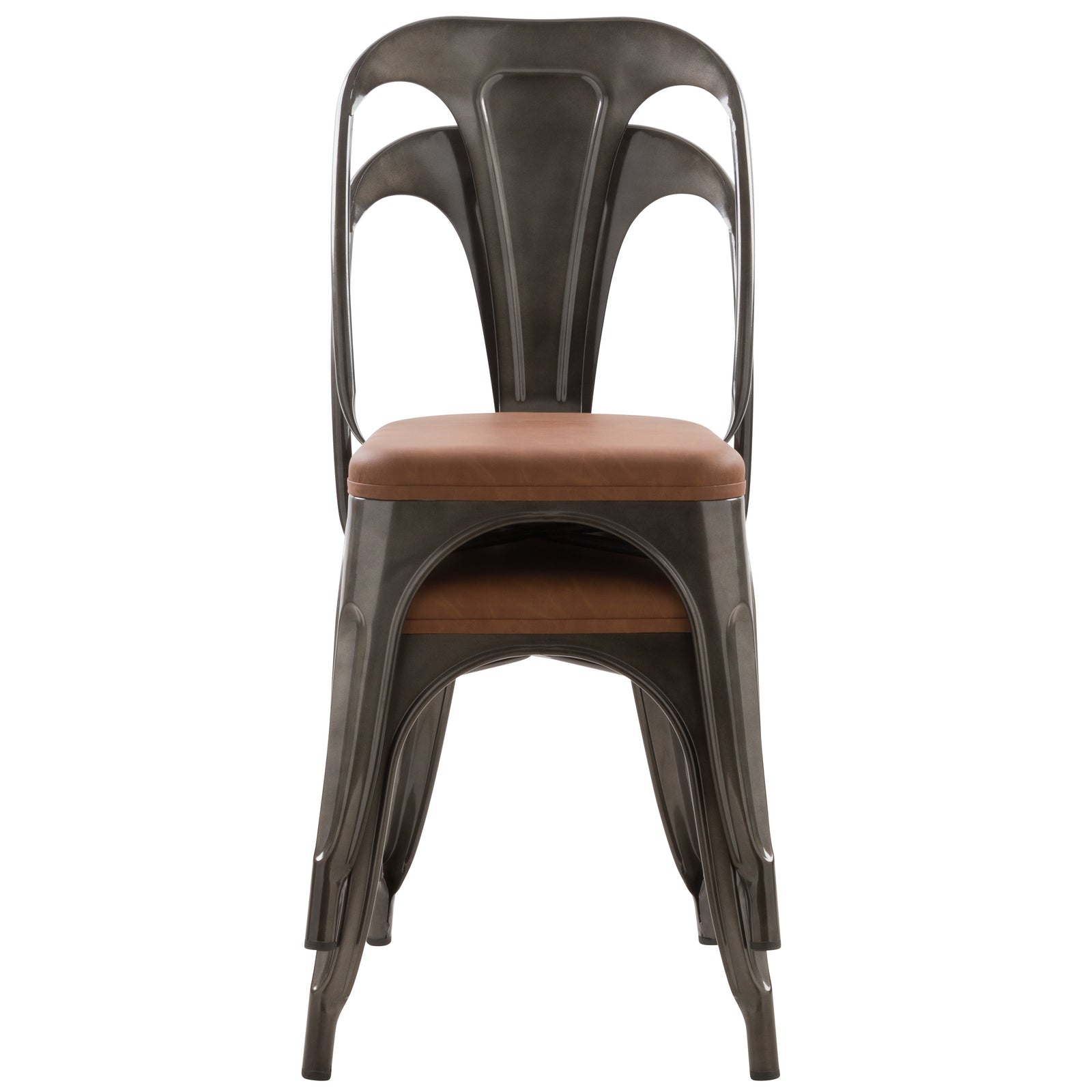 comprar sedia confortevole grigia e marrone