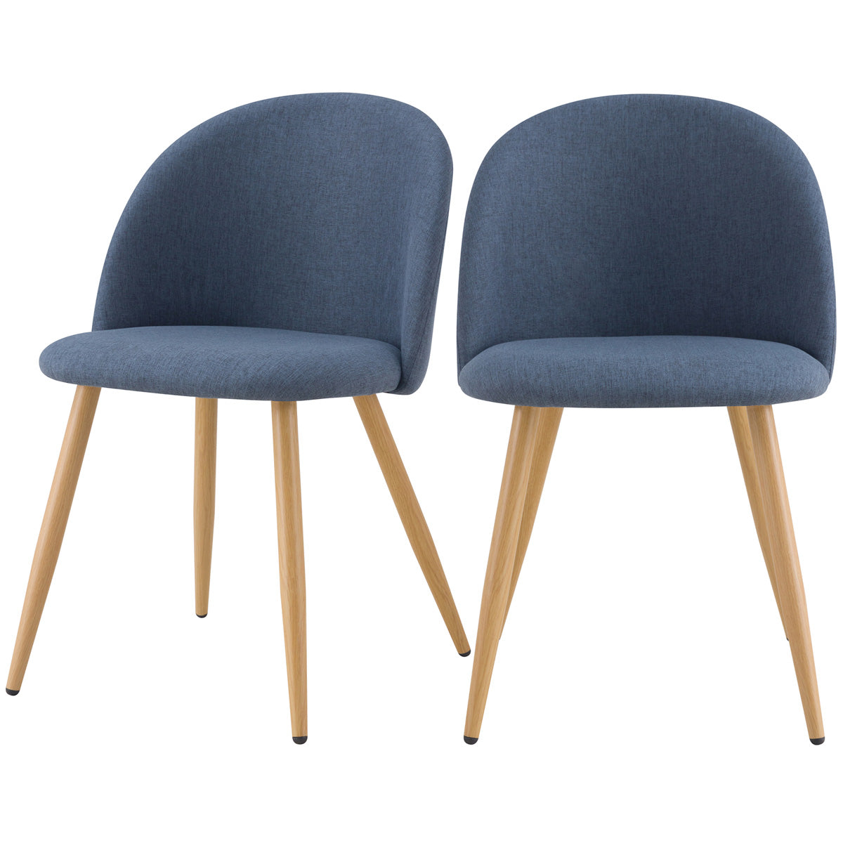 acheter chaise cozy tissu bleu