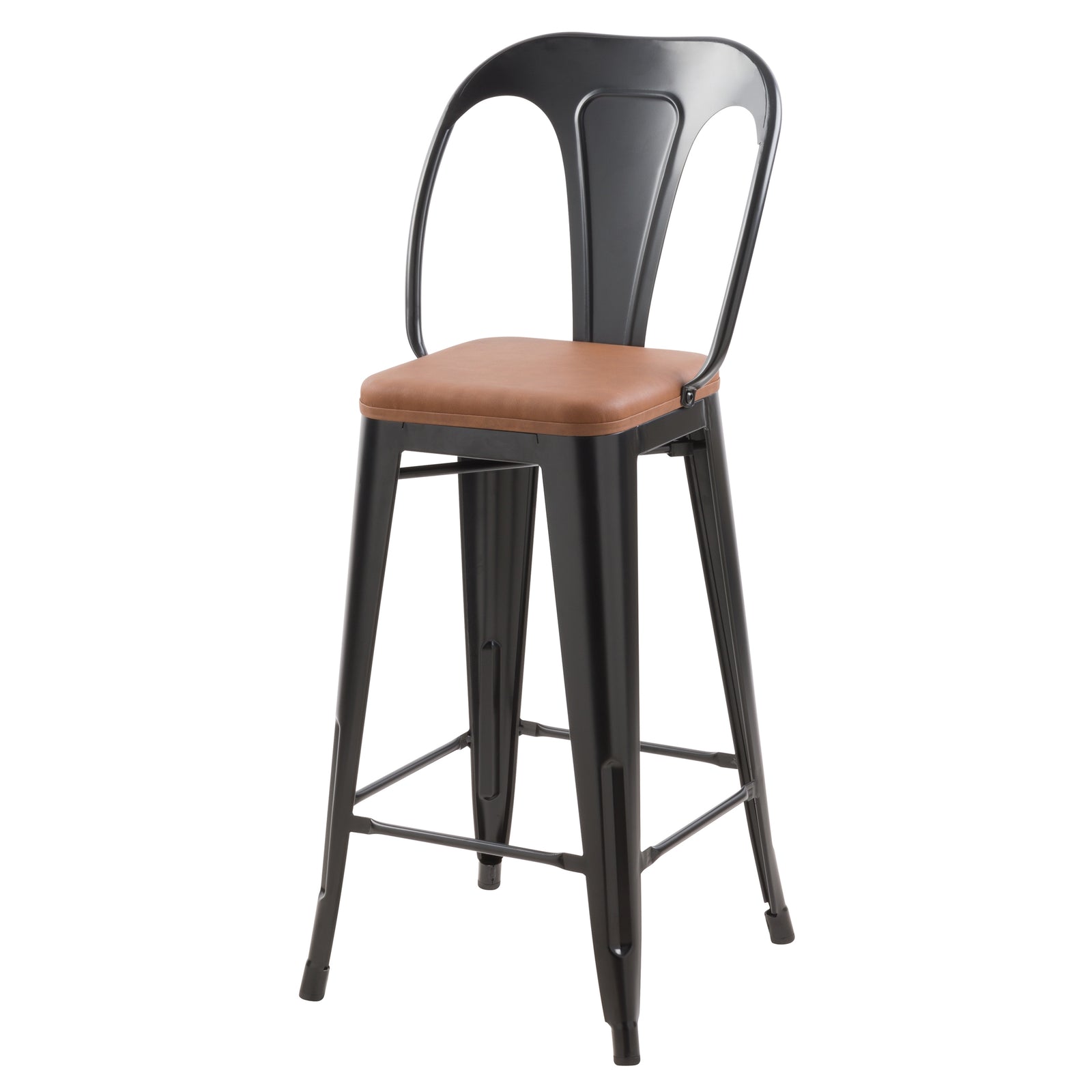 acquistare sedia da bar sintetica e metallo