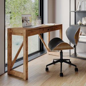 acheter chaise de bureau noir cuir synthtetique_2