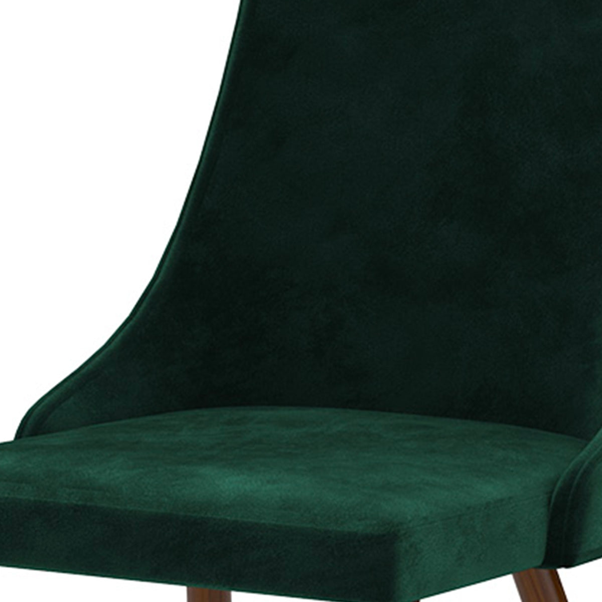 comprare sedia di design in velluto verde