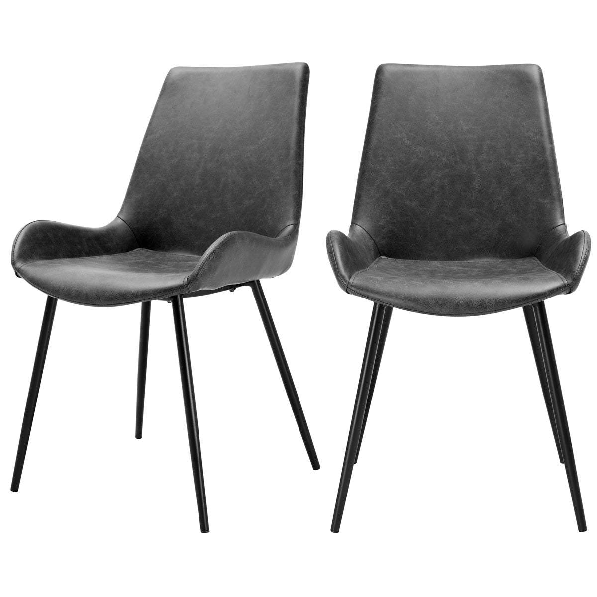 acheter chaise gris austin synthetique