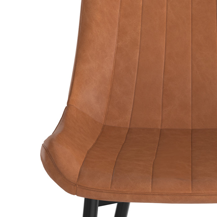 acheter chaise kili camel synthetique metal lot de 2
