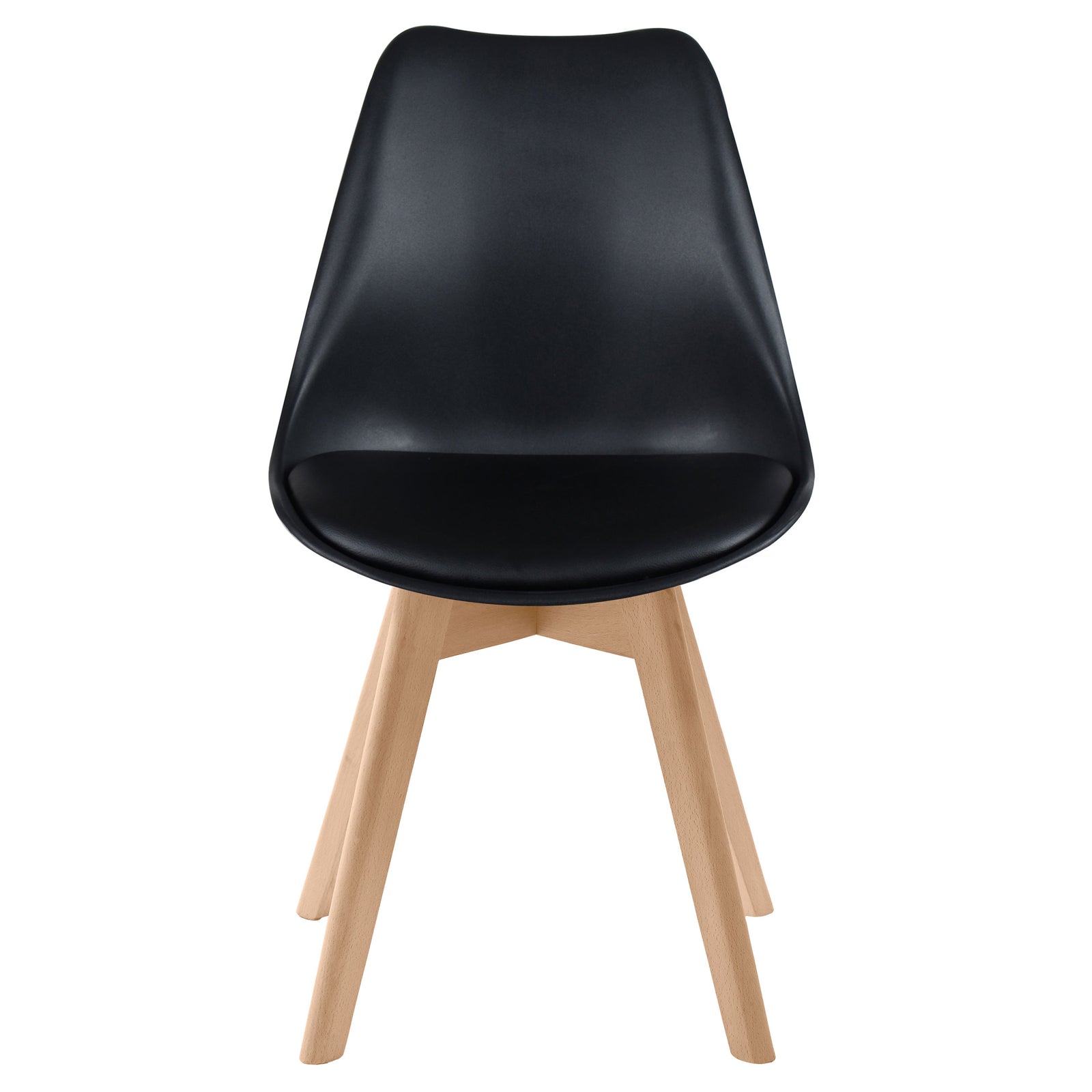 acquistare sedia nera scandi