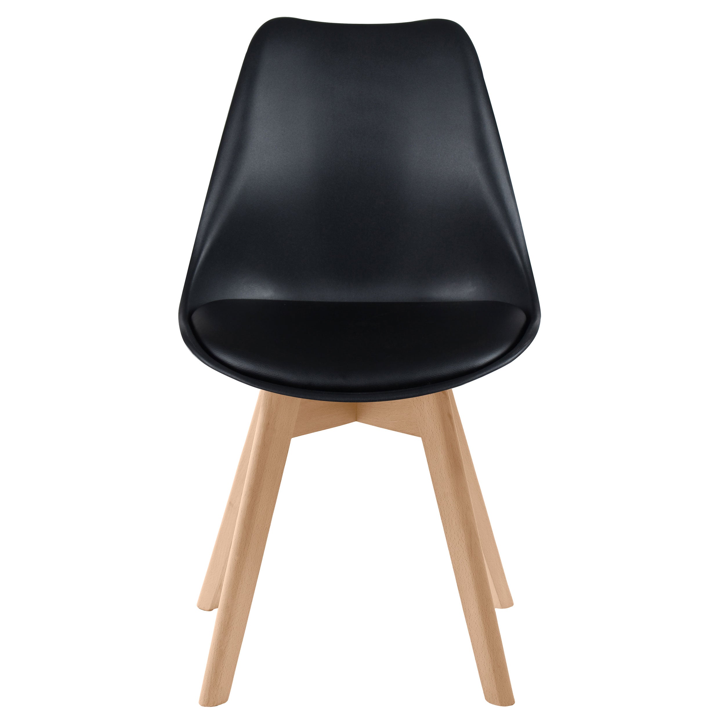 acquistare sedia nera scandi